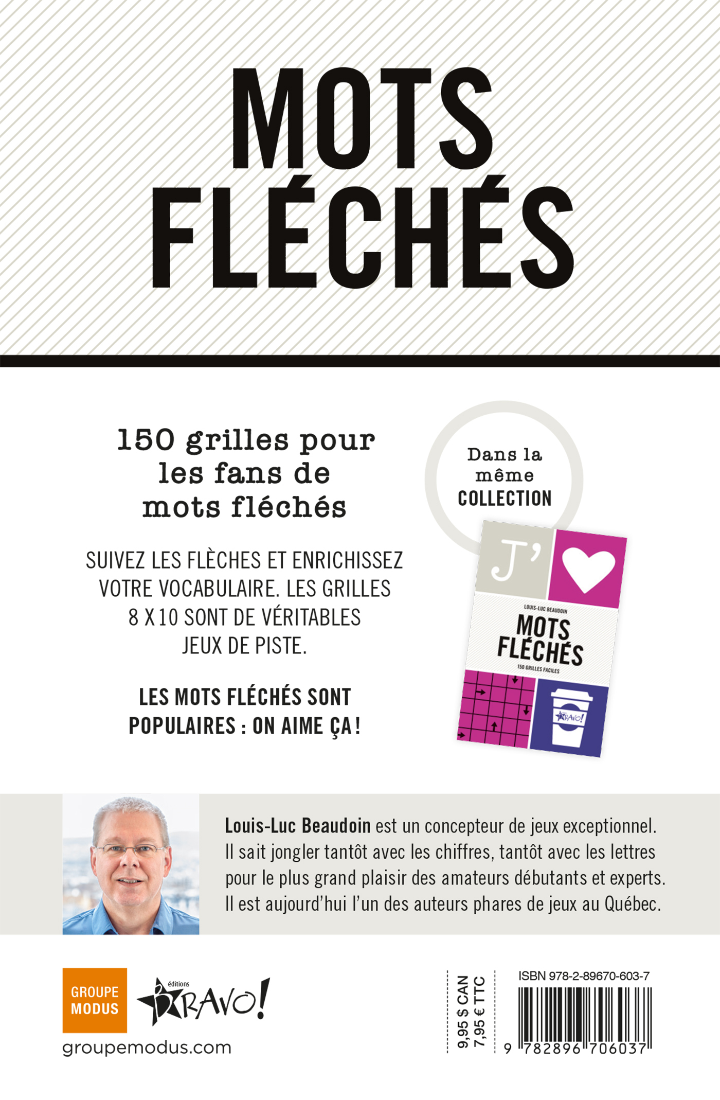 J'aime - Mots fléchés 2 - Louis-Luc Beaudoin - BRAVO