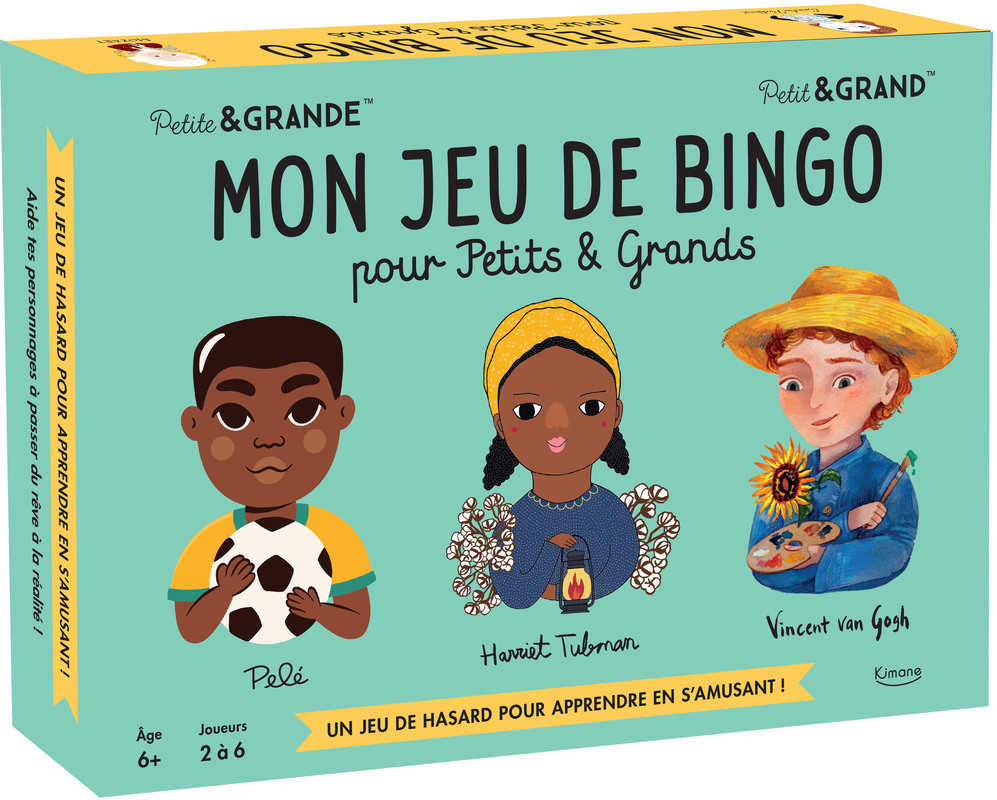 Mon jeu de bingo pour petits & grands -  Collectif - KIMANE