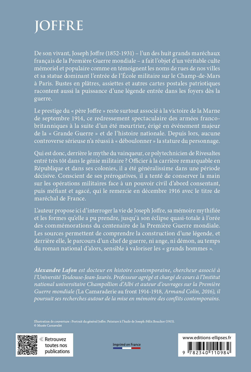 Joffre - Alexandre Lafon - ELLIPSES