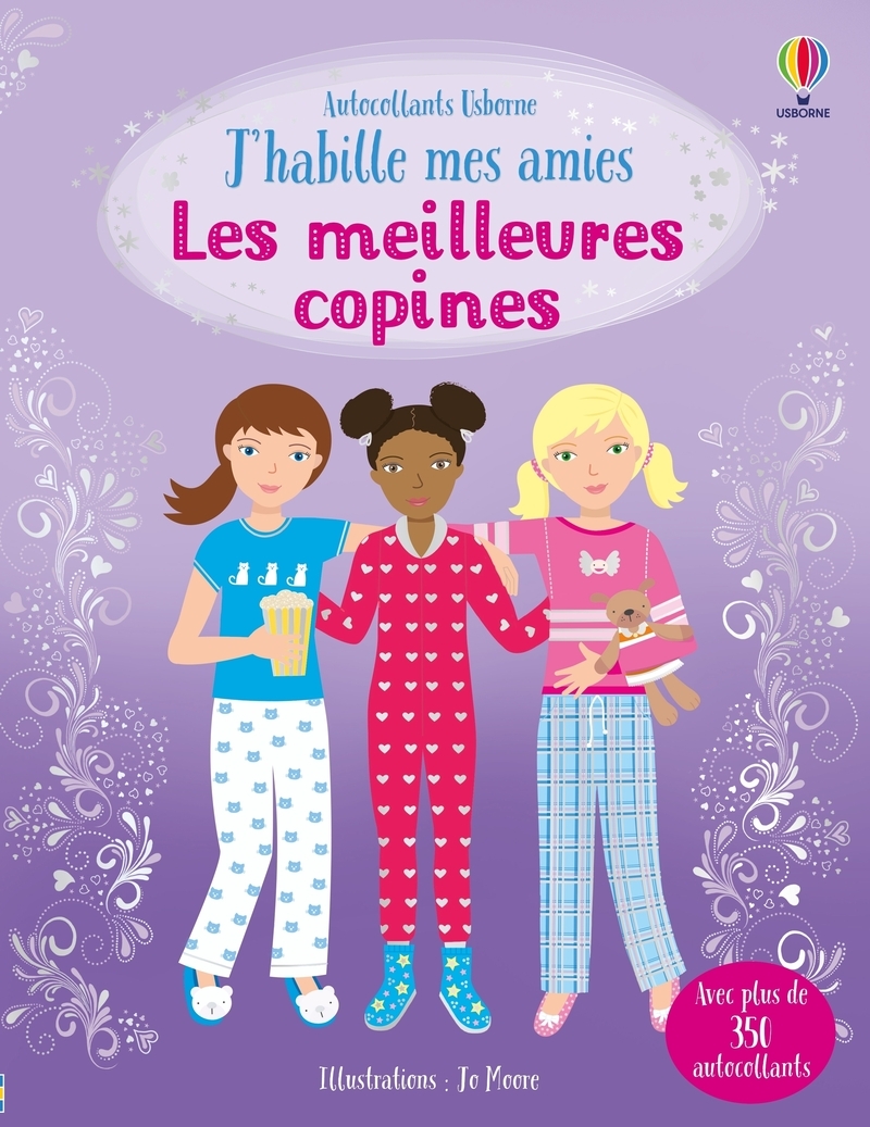 J'habille mes amies - Les meilleures copines - dès 5 ans - Lucy Bowman - USBORNE