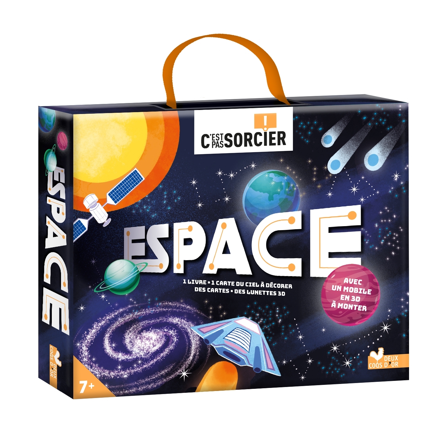 C'est pas sorcier L'espace - coffret avec accessoires - Anne-Thomas Belli - DEUX COQS D OR