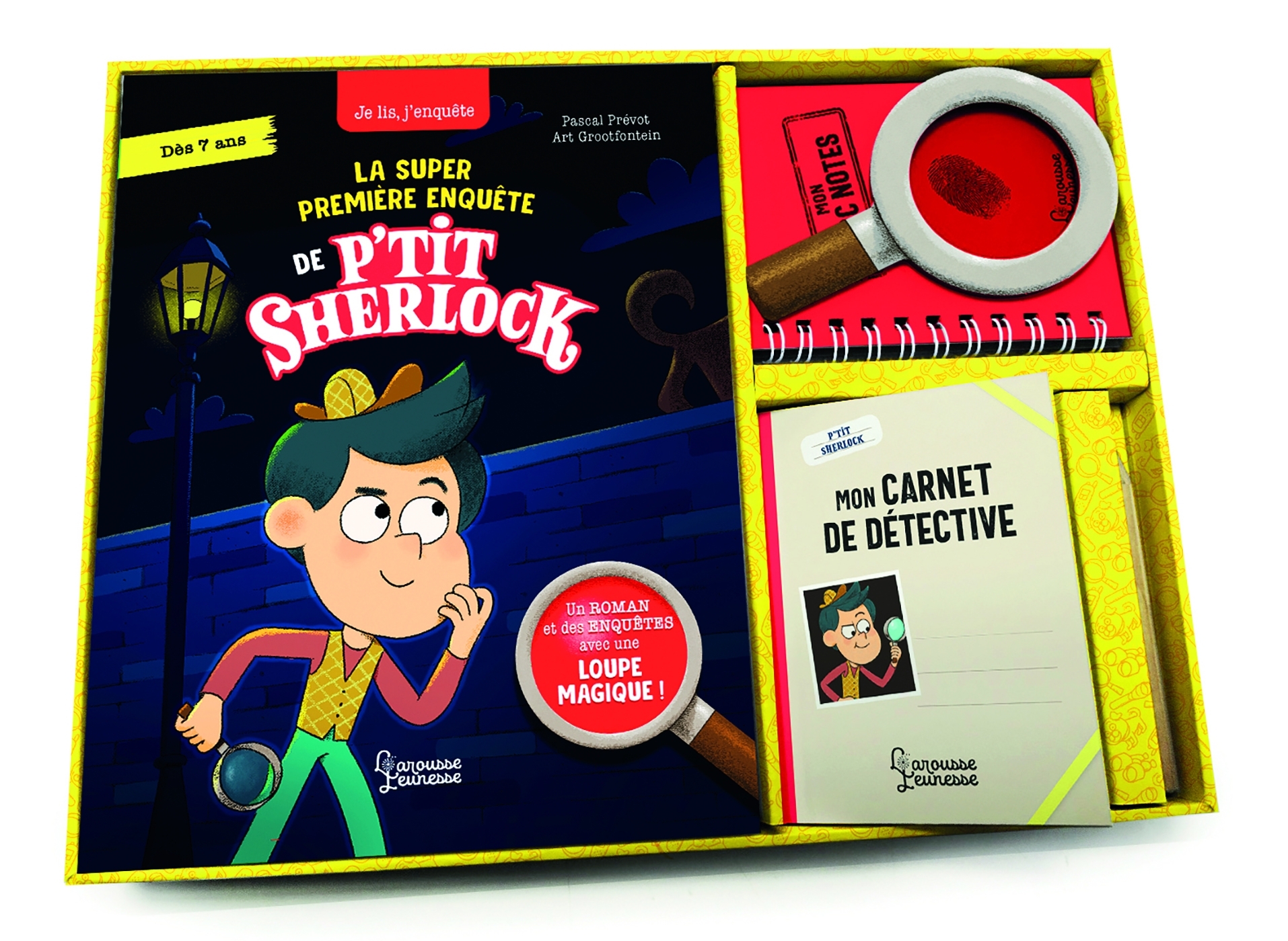 P'tit Sherlock - Ma box de détective - Pascal Prévôt - LAROUSSE