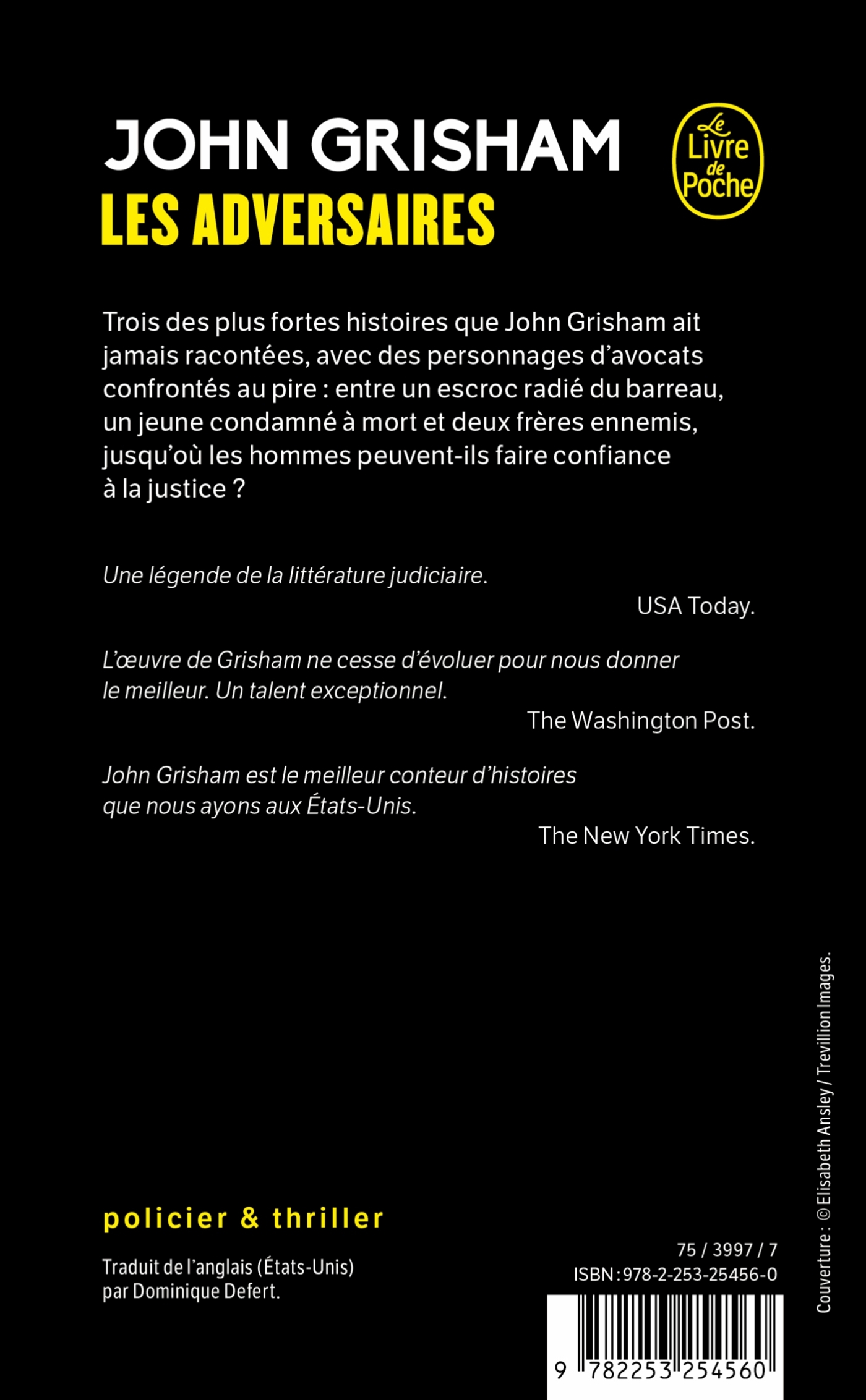 Les Adversaires - John Grisham - LGF