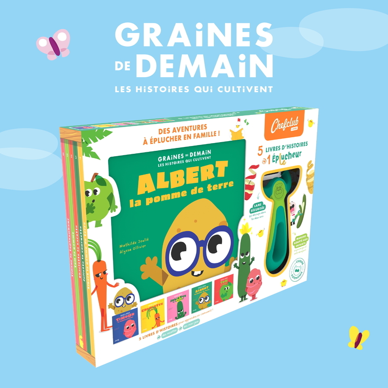 Coffret Graines de demain -  Collectif - CHEFCLUB