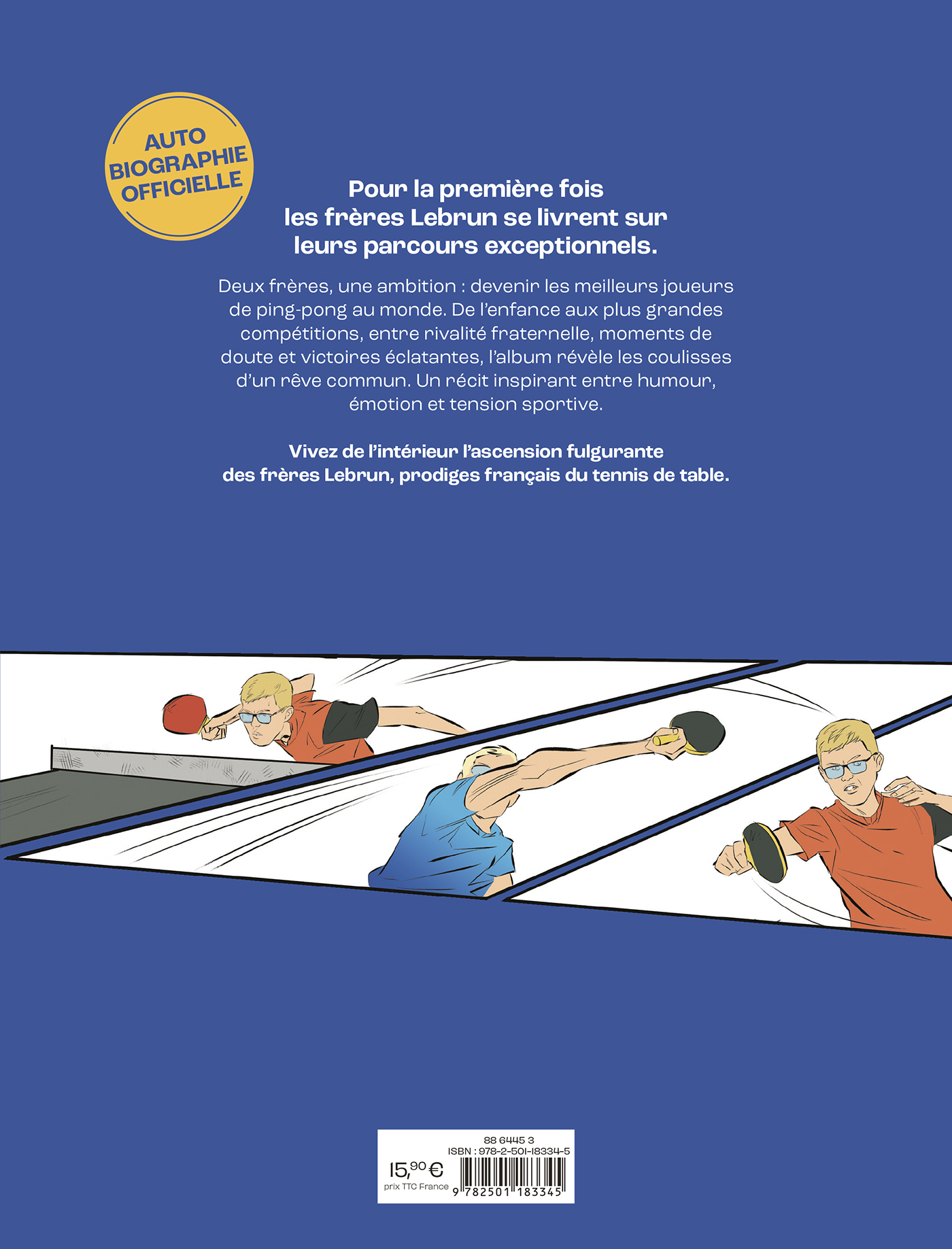 Les frères Lebrun - À pleine balle ! - Christophe Avella Bagur, R. Pinto, Chloé Célérien, Alexis Lebrun, Félix Lebrun - MARABULLES