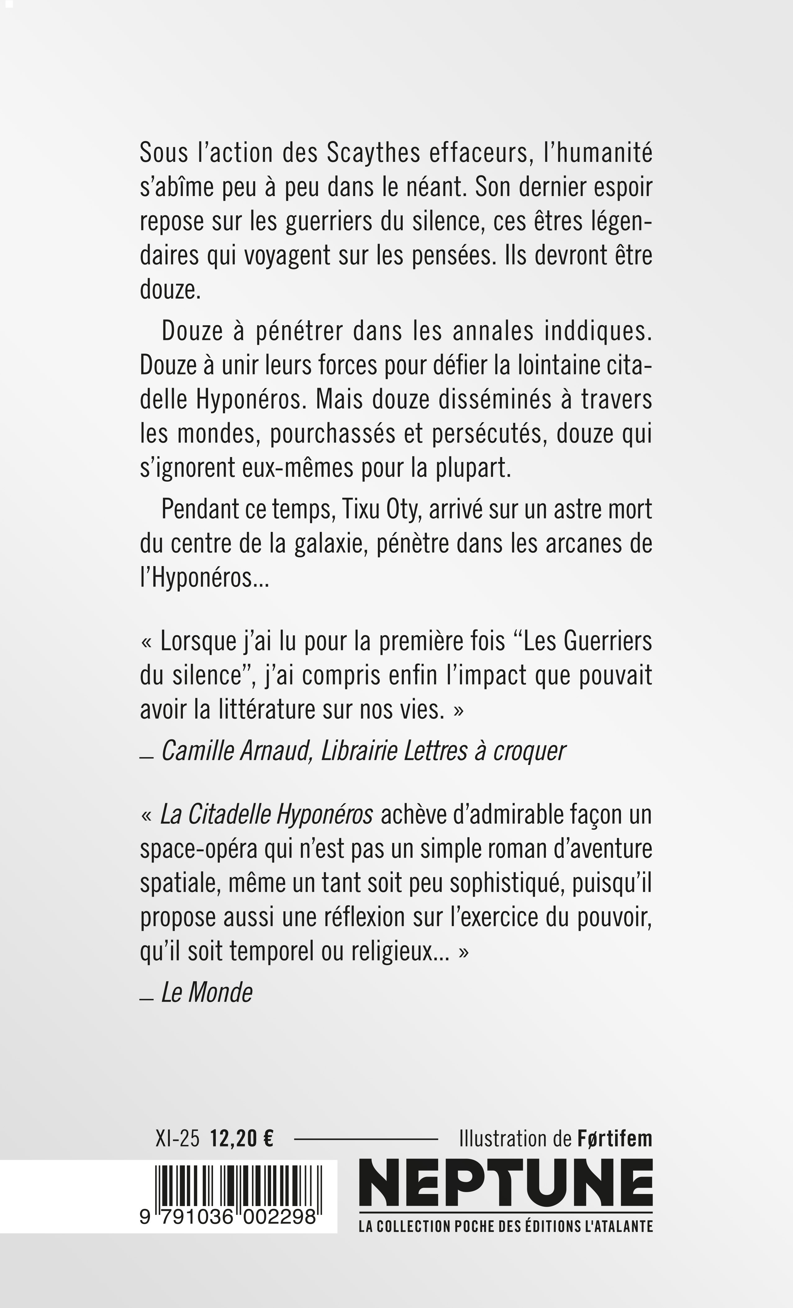 La citadelle Hyponéros - Pierre Bordage - ATALANTE