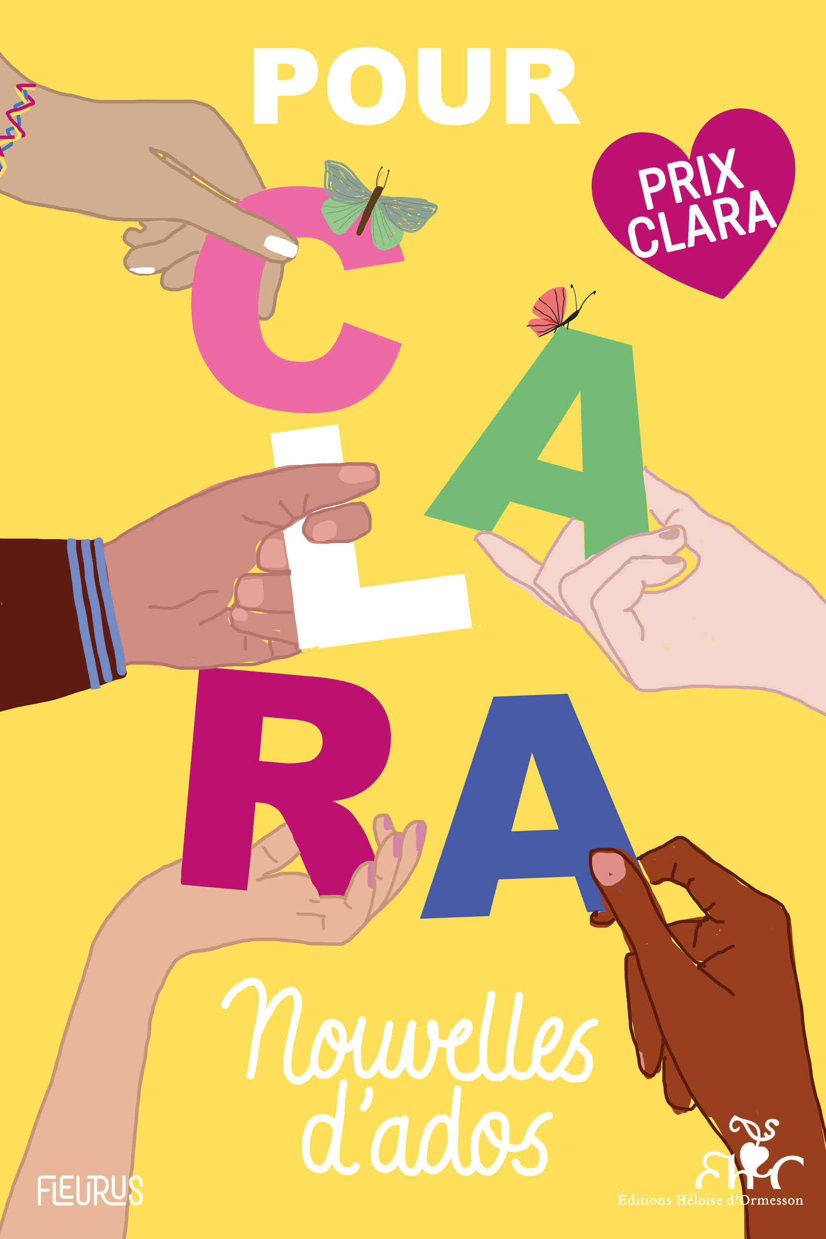 Pour Clara. Nouvelles d'ados. Prix Clara 2025 -  Collectif - FLEURUS