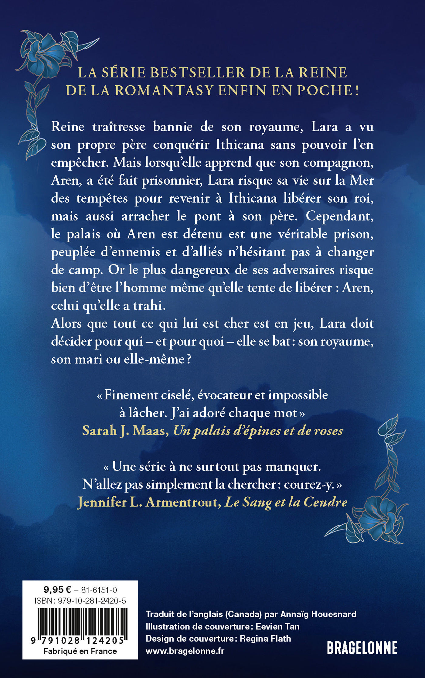 Le Pont des tempêtes, T2 : La Reine traîtresse - Danielle L. Jensen - BRAGELONNE