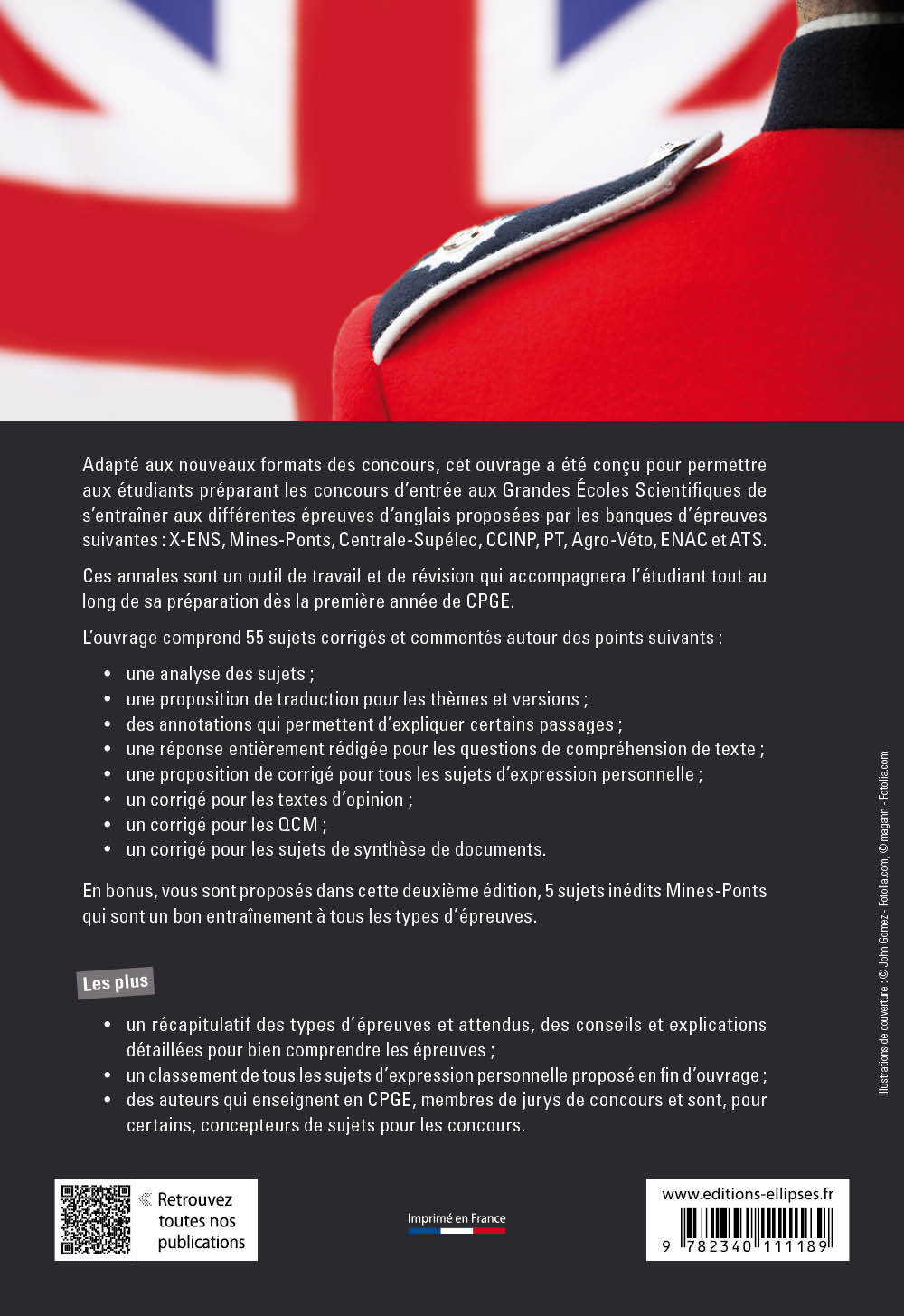 10 ans d'annales corrigées aux épreuves d'anglais des grandes écoles scientifiques - Joël Cascade, Isabelle Vaurie - ELLIPSES