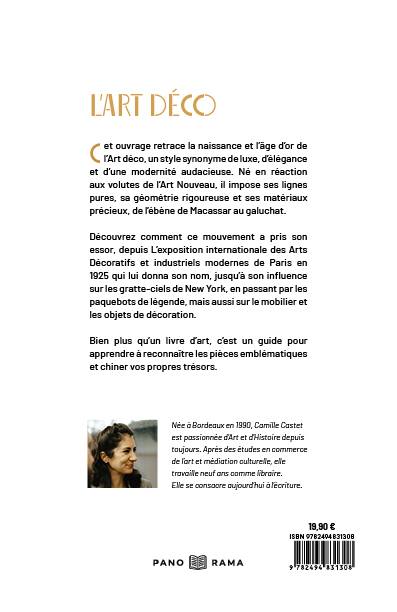 L'art déco - Camille Castet - CITE DES LIVRES