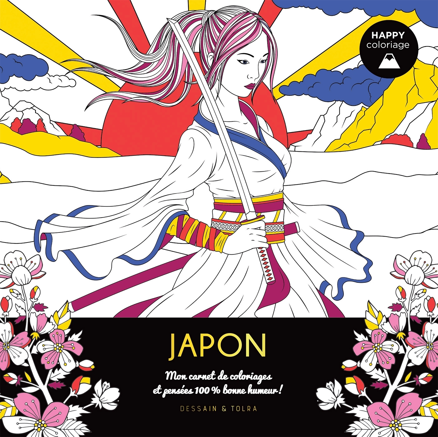 Happy coloriage Japon -  - DESSAIN TOLRA