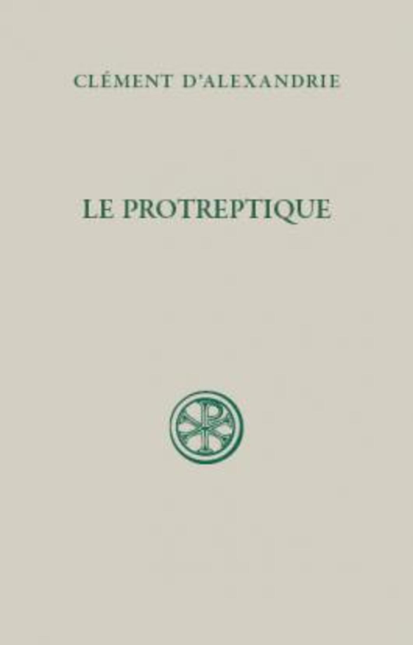 SC 2 LE PROTREPTIQUE -  CLEMENT D'ALEXANDRIE - CERF