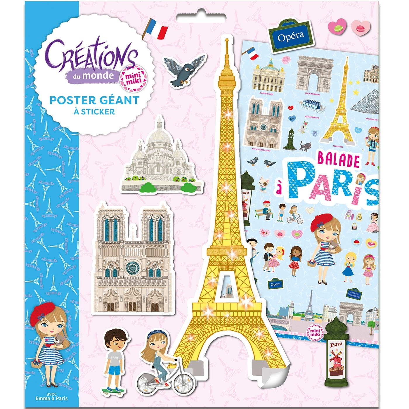 Minimiki - Poster à créer - Créations du monde - Julie CAMEL - PLAY BAC