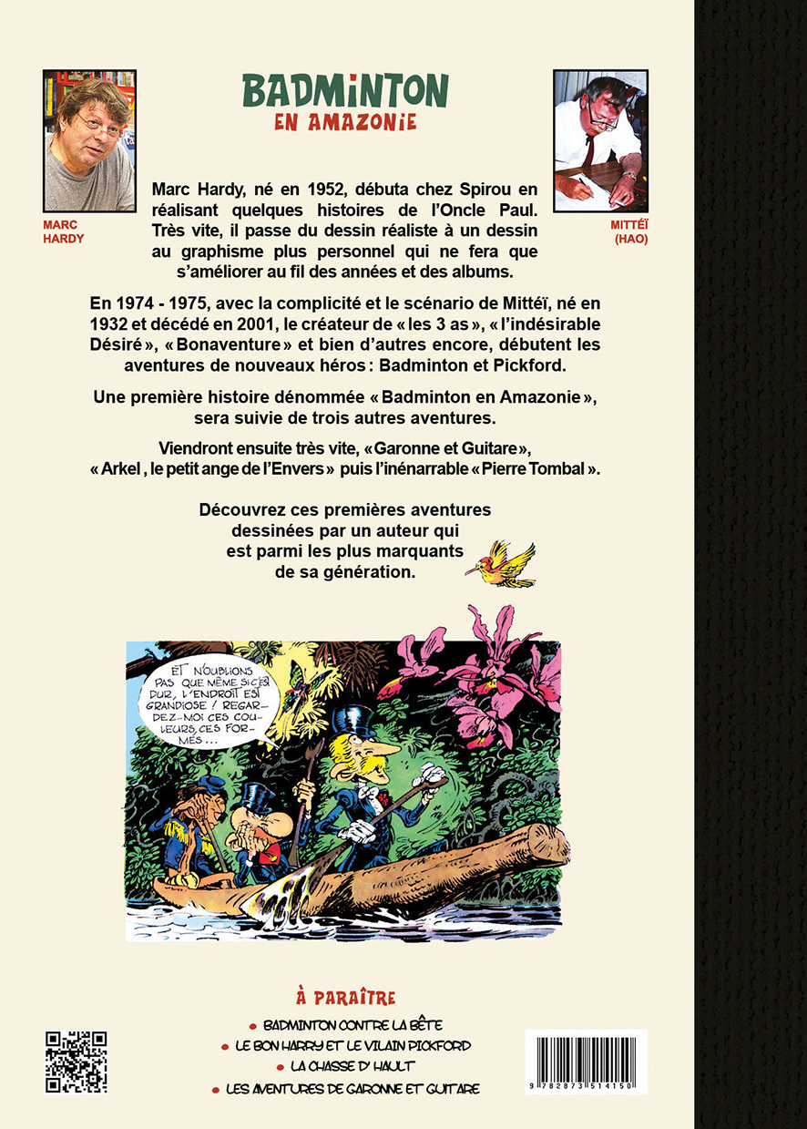 Badminton en Amazonie -  - NOIR DESSIN