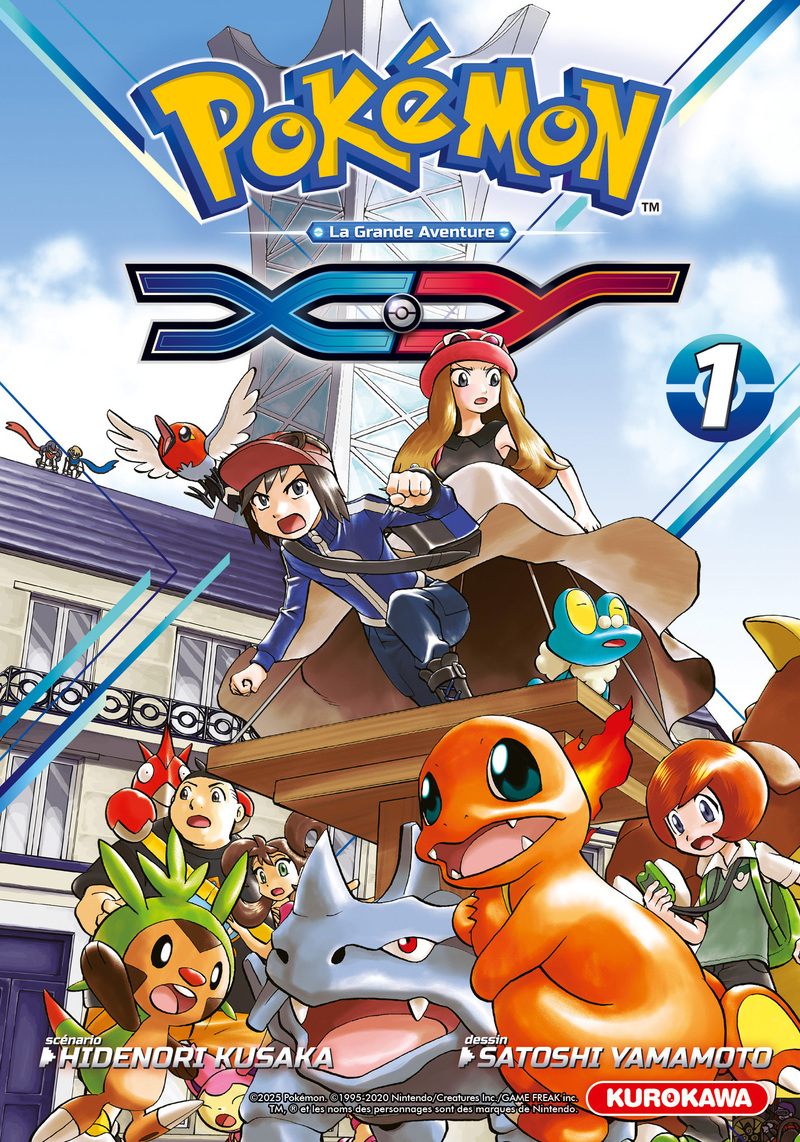 Pokémon XY Double - tome 1 - Hidenori Kusaka, Satoshi Yamamoto - KUROKAWA