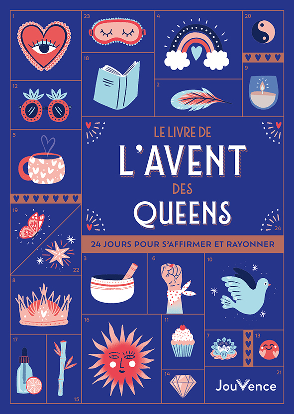 Le Livre de l'Avent des Queens - Sabrina Romeo-dussart, Aurore Lhotte, Mathilde Blancal, Elodie Crépel, Emmy Druesne, Alexia Borg - JOUVENCE