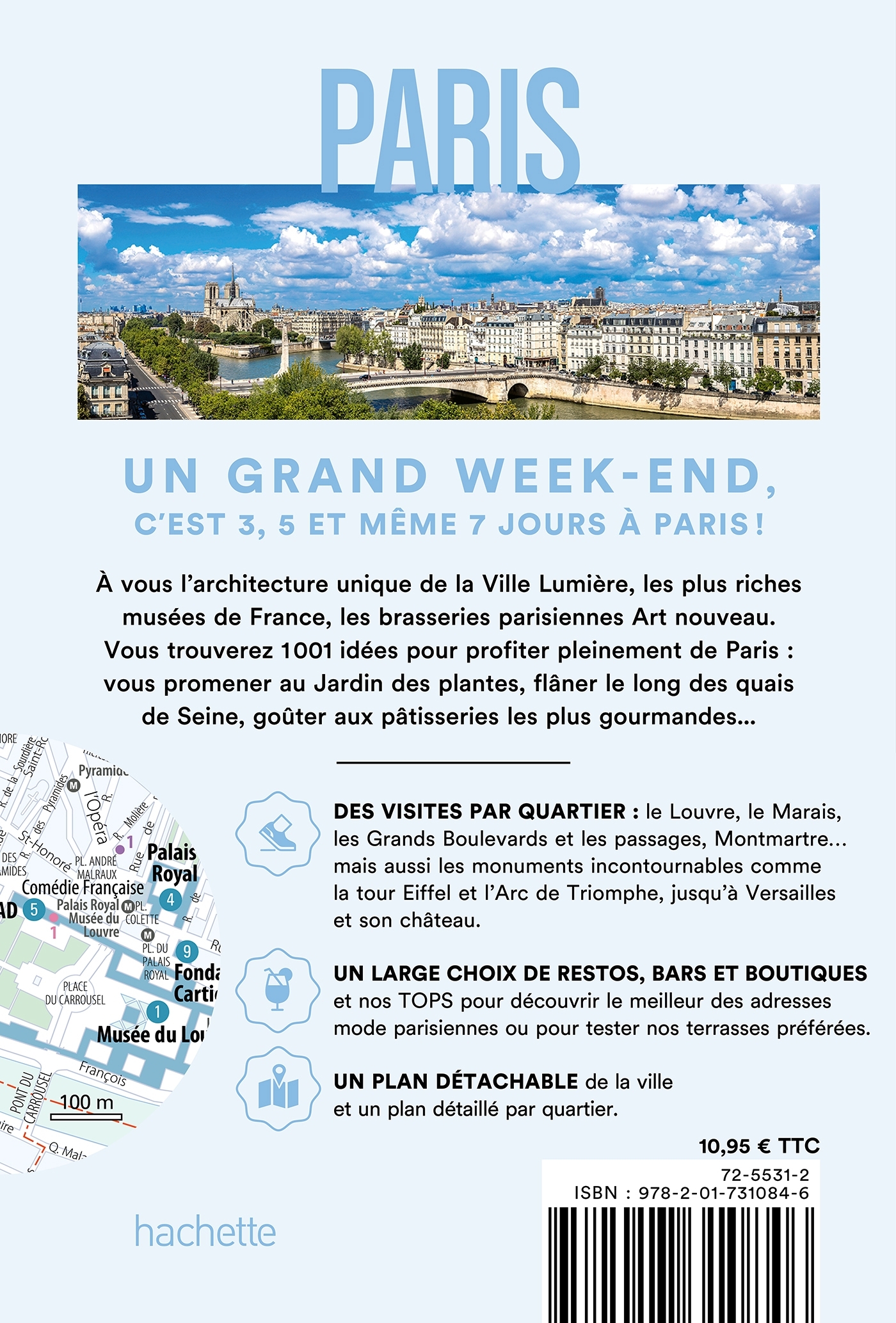 Paris Guide Un Grand Week-end -   - HACHETTE TOURI