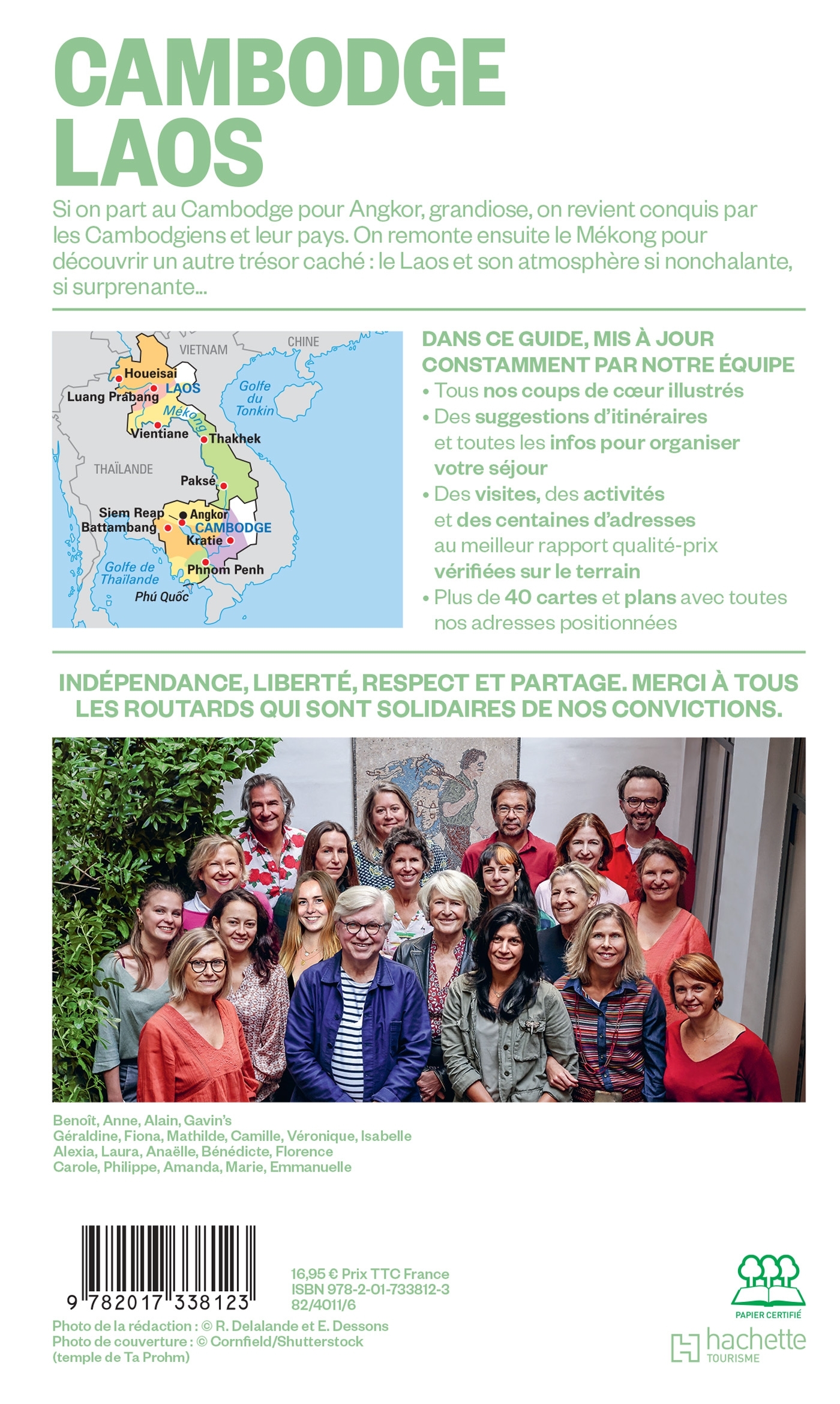 Guide du Routard Cambodge, Laos 2026/27 -   - HACHETTE TOURI