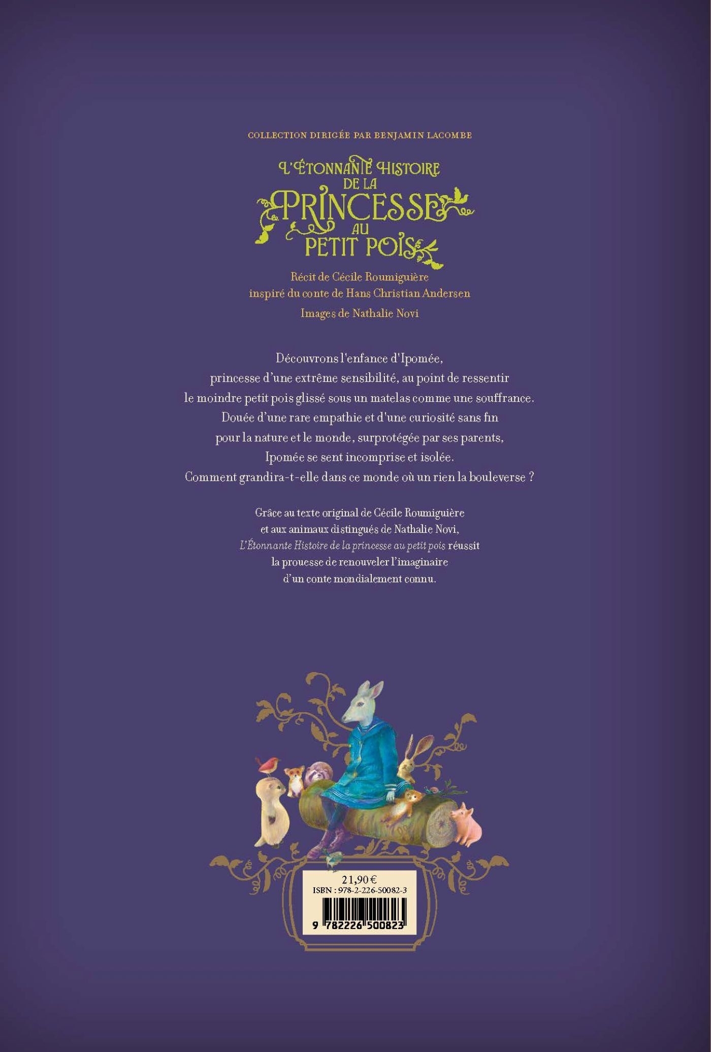 L'Étonnante Histoire de la princesse au petit pois - Cécile ROUMIGUIERE, Hans Christian Andersen - ALBIN MICHEL