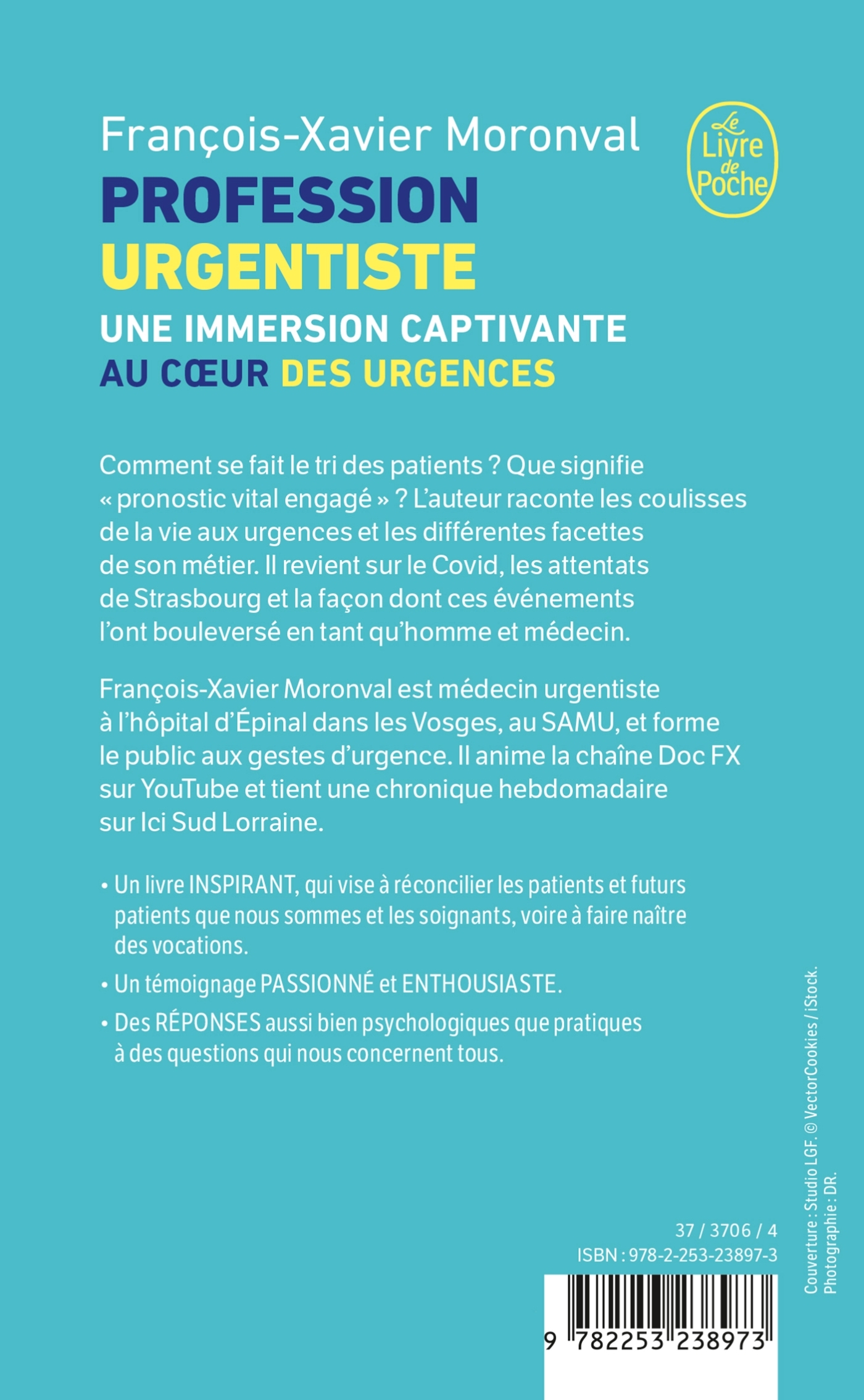 Profession urgentiste - François-Xavier Moronval - LGF