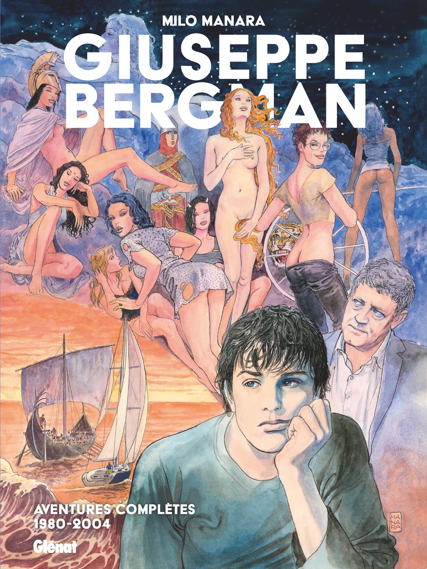 Giuseppe Bergman - Intégrale - Milo Manara - GLENAT