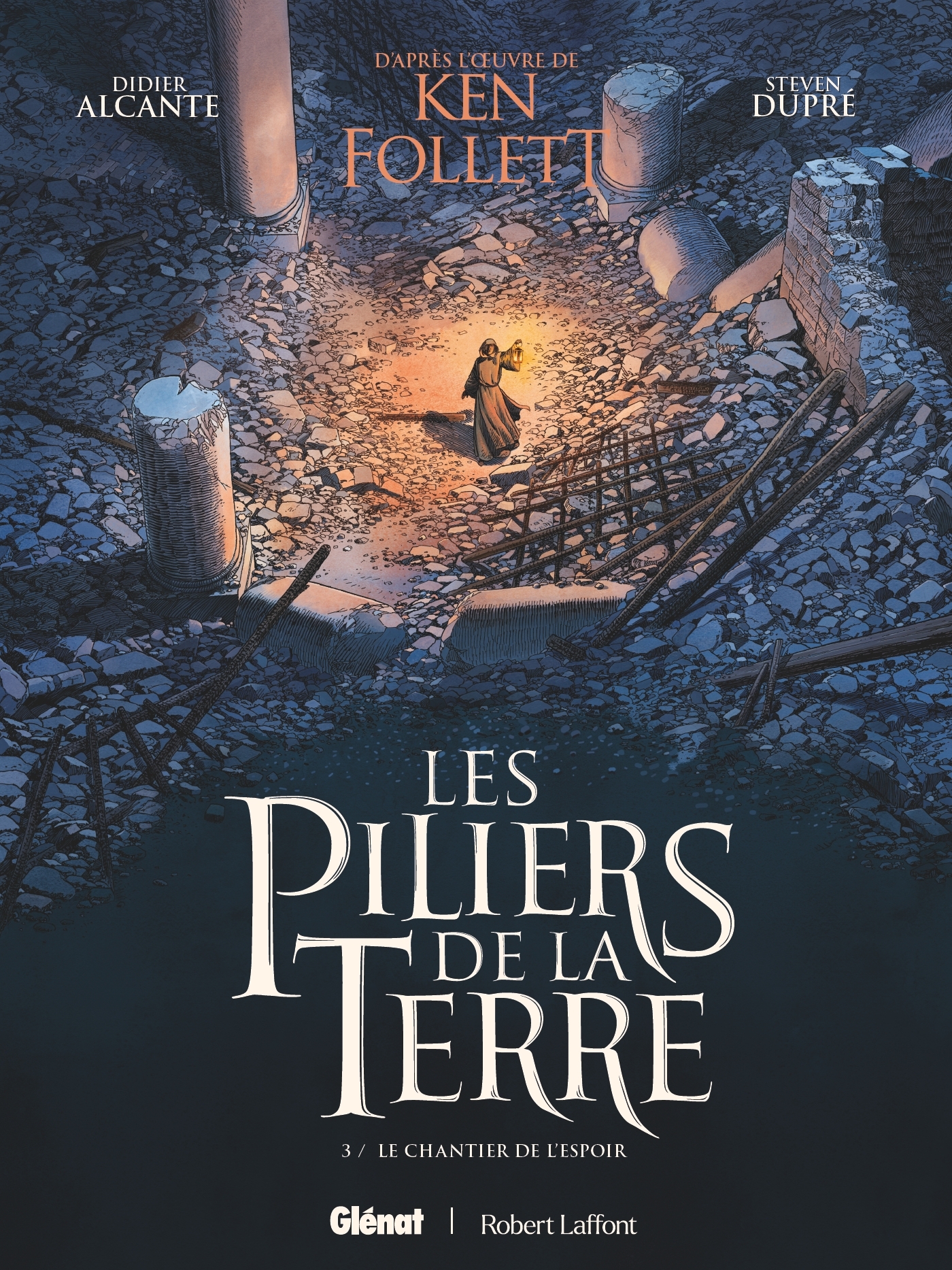 Les Piliers de la Terre - Tome 03 - Didier Alcante, Ken Follett - GLENAT