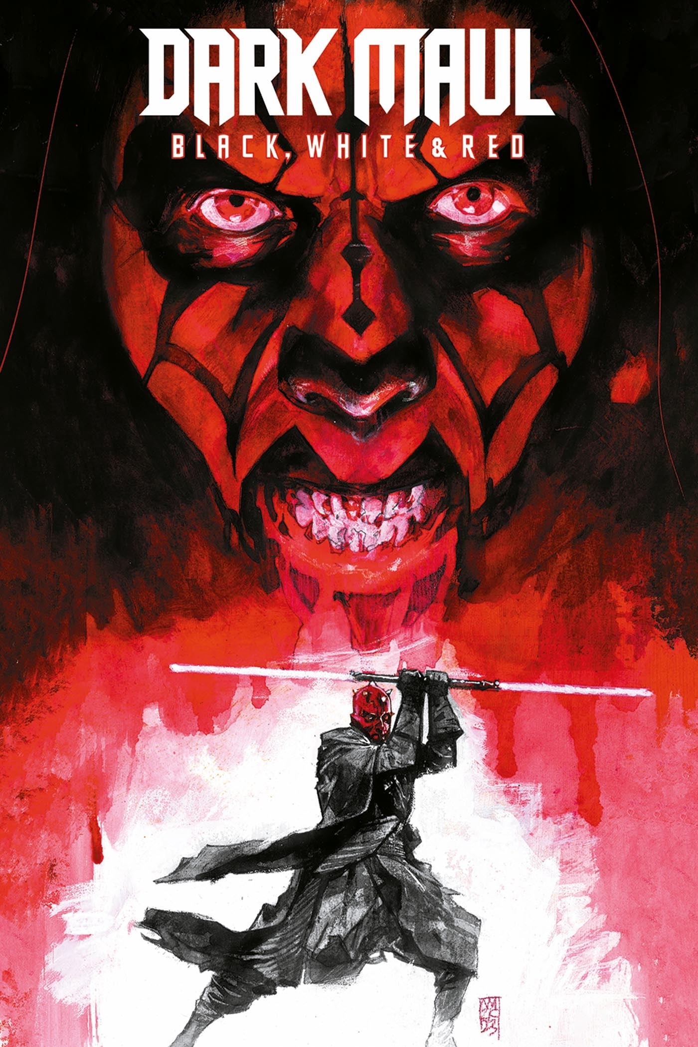 Dark Maul : Black White & Red - Benjamin Percy, Mark Russell, Erica Schultz, Greg Pak - PANINI