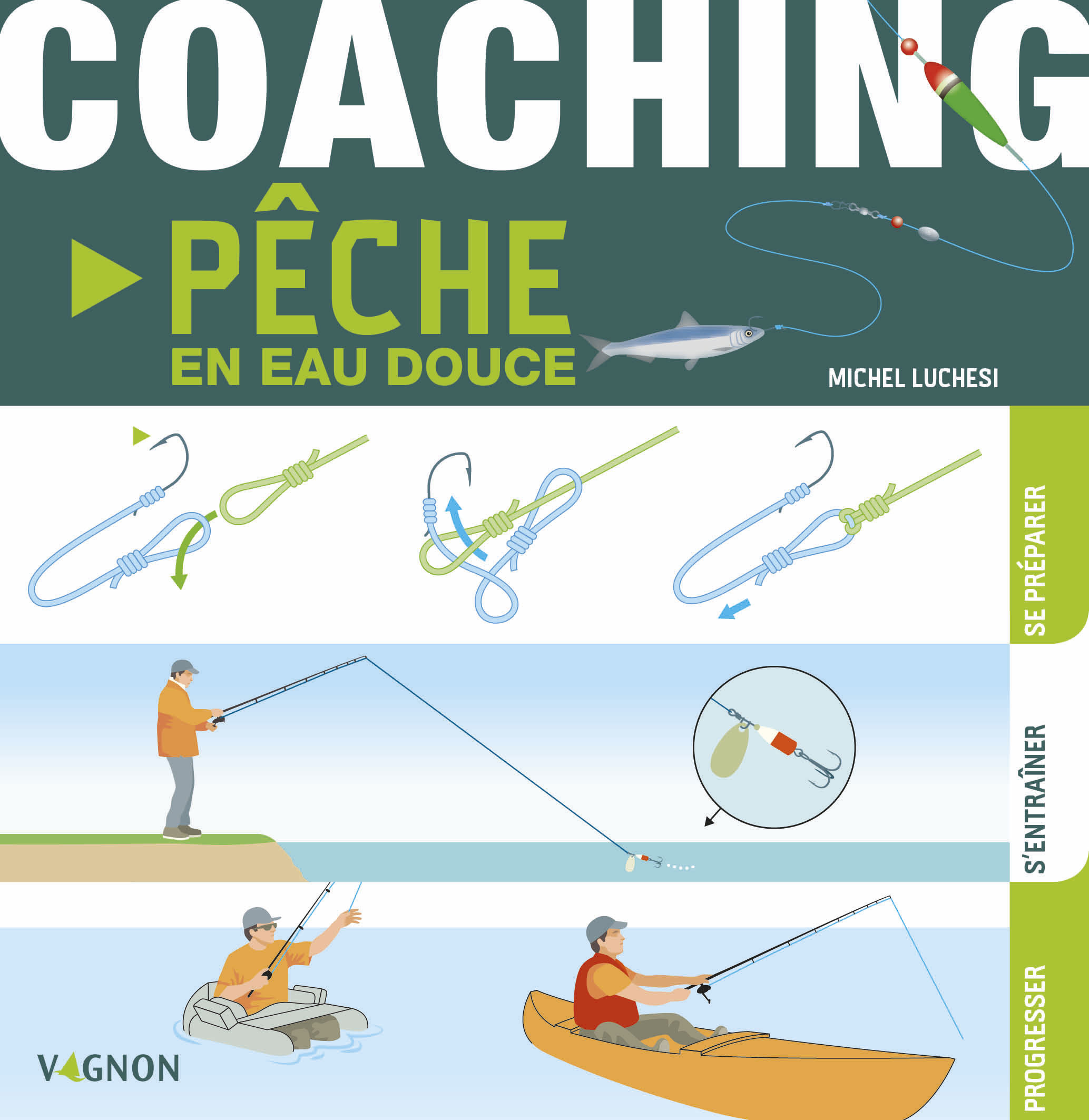 Coaching pêche en eau douce - Michel Luchesi - VAGNON