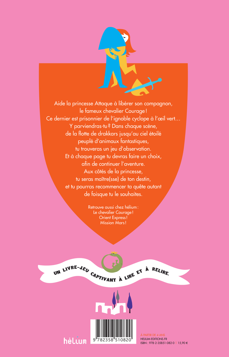 La Princesse attaque - Delphine CHEDRU - HELIUM