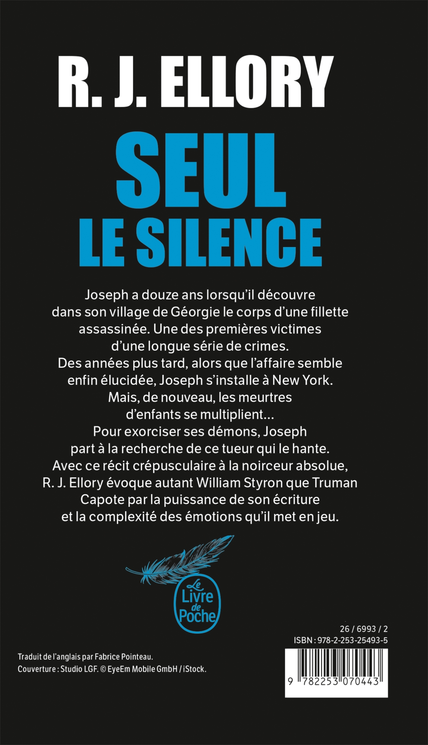 Seul le silence - Edition Collector - R.J. Ellory - LGF