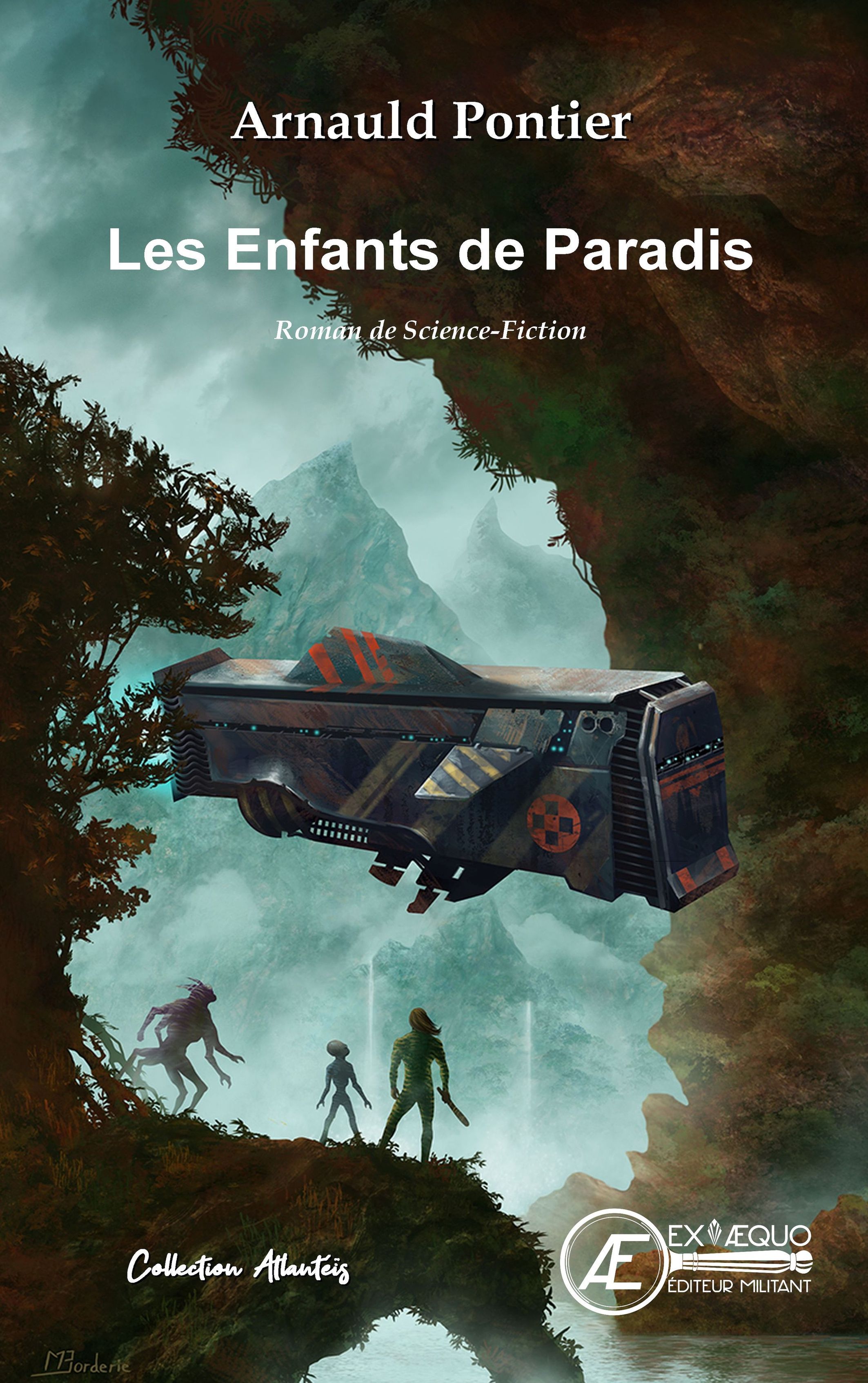 Les enfants de Paradis - roman de science-fiction - Arnauld Pontier - EX AEQUO