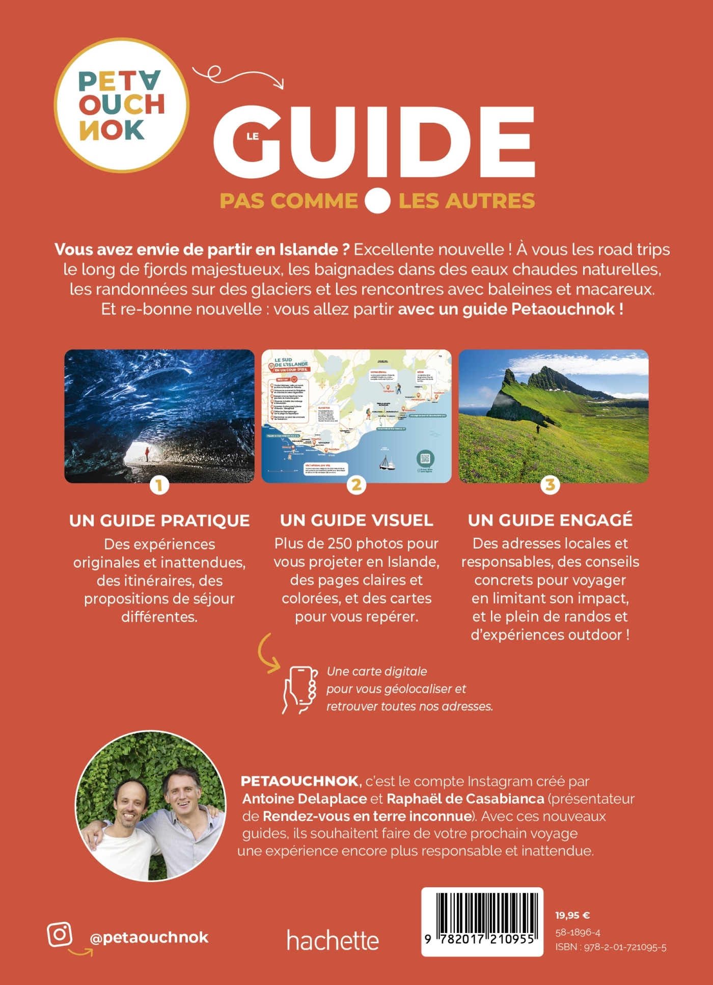 Islande Guide Petaouchnok - Raphaël de Casabianca, Antoine Delaplace - HACHETTE TOURI