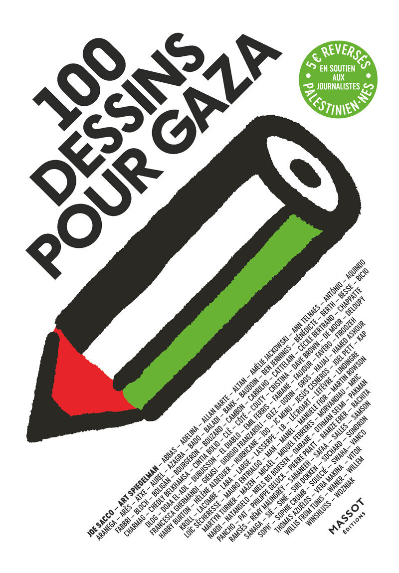 100 dessins pour Gaza -  Collectif - MASSOT EDITION