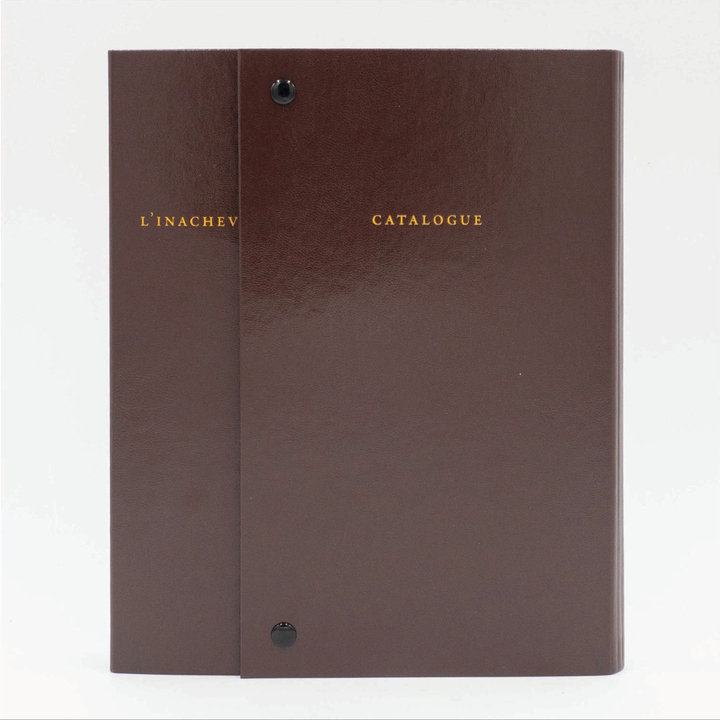 Catalogue raisonné de l'inachevé - Sophie Calle - ACTES SUD