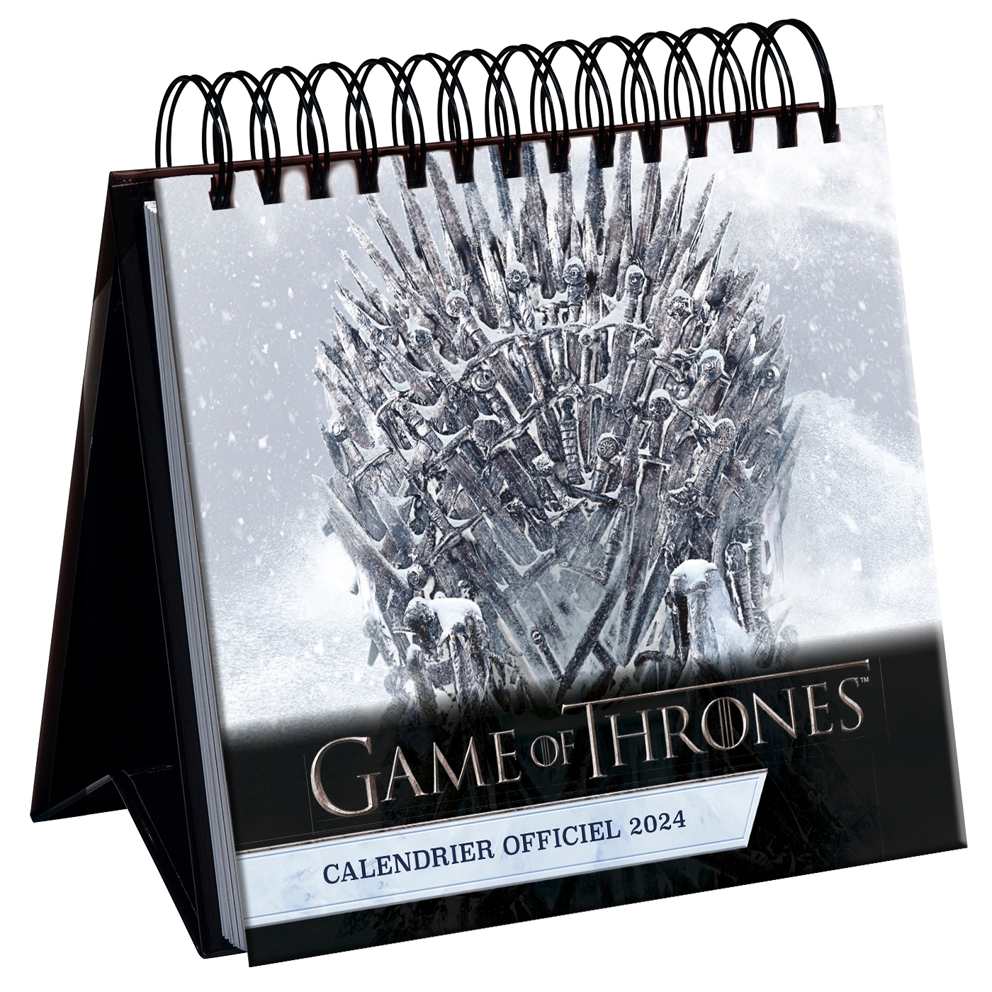 Games of Thrones Calendrier photos officiel 2024 - ERICK ALEXANDERSON ROSAS - PLAY BAC