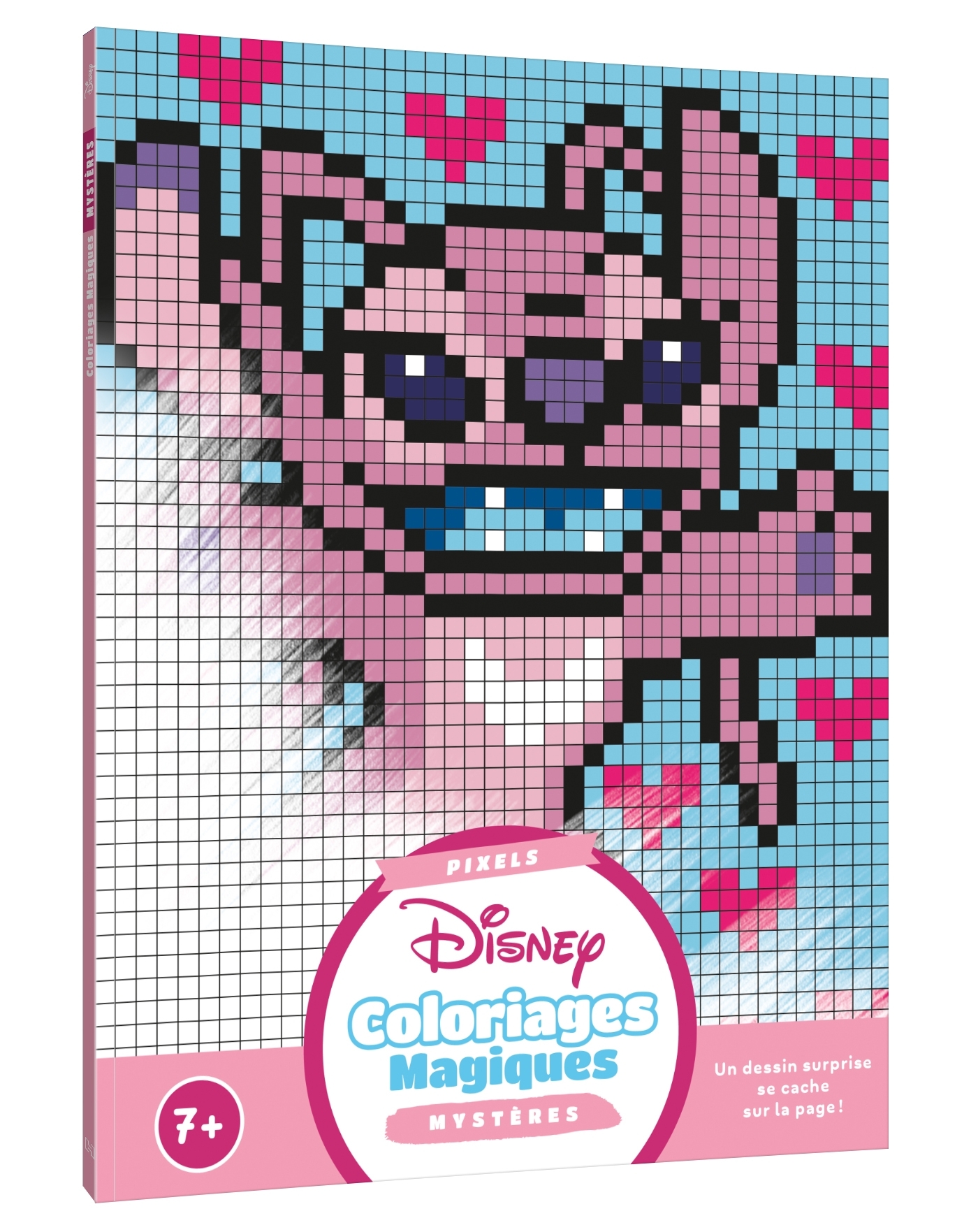 DISNEY - Mes Coloriages Magiques Mystères - Spécial Pixels -  - DISNEY HACHETTE