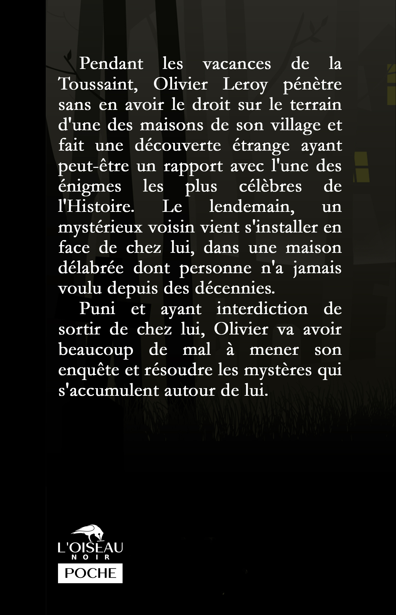 UN VOISIN ETRANGE -  DENNISSON FLORIAN - OISEAU NOIR