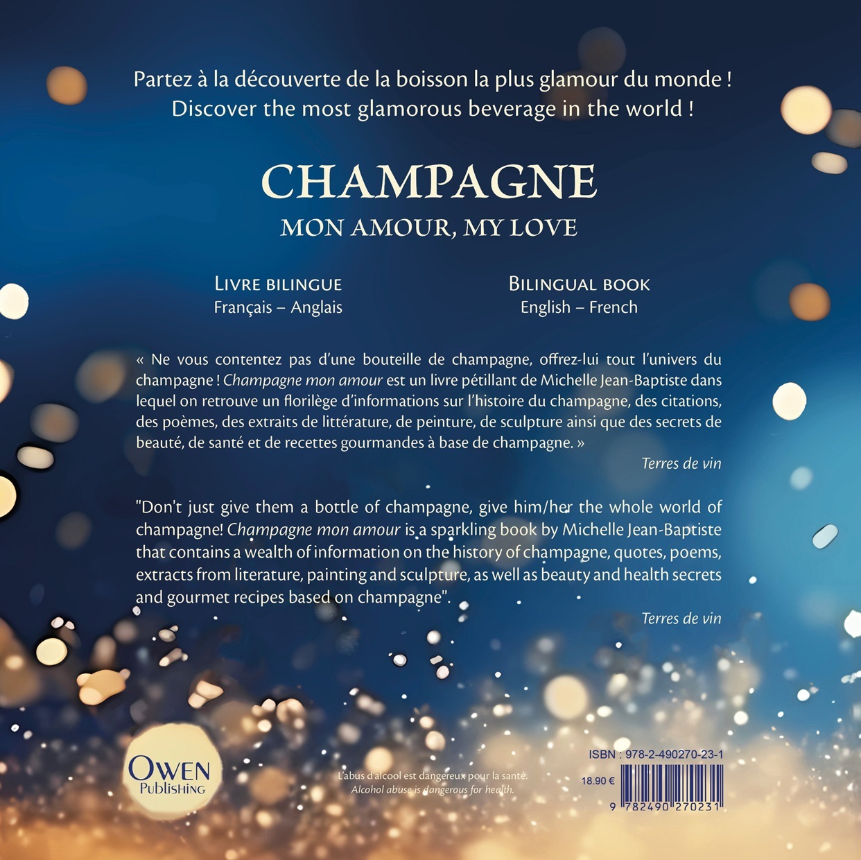 Champagne mon amour, my love - Michelle Jean-Baptiste - OWEN
