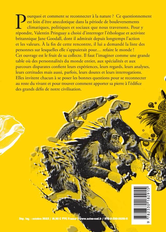 Refaire le monde avec Jane Goodall - Valentin Pringuay - ACTES SUD