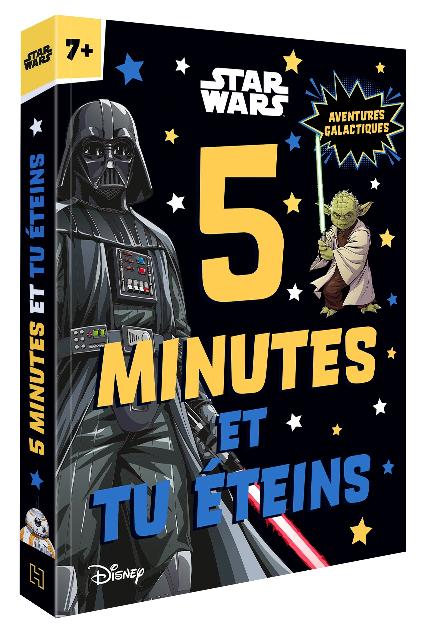 STAR WARS - 5 Minutes et tu éteins - Aventures galactiques - Disney -  - DISNEY HACHETTE