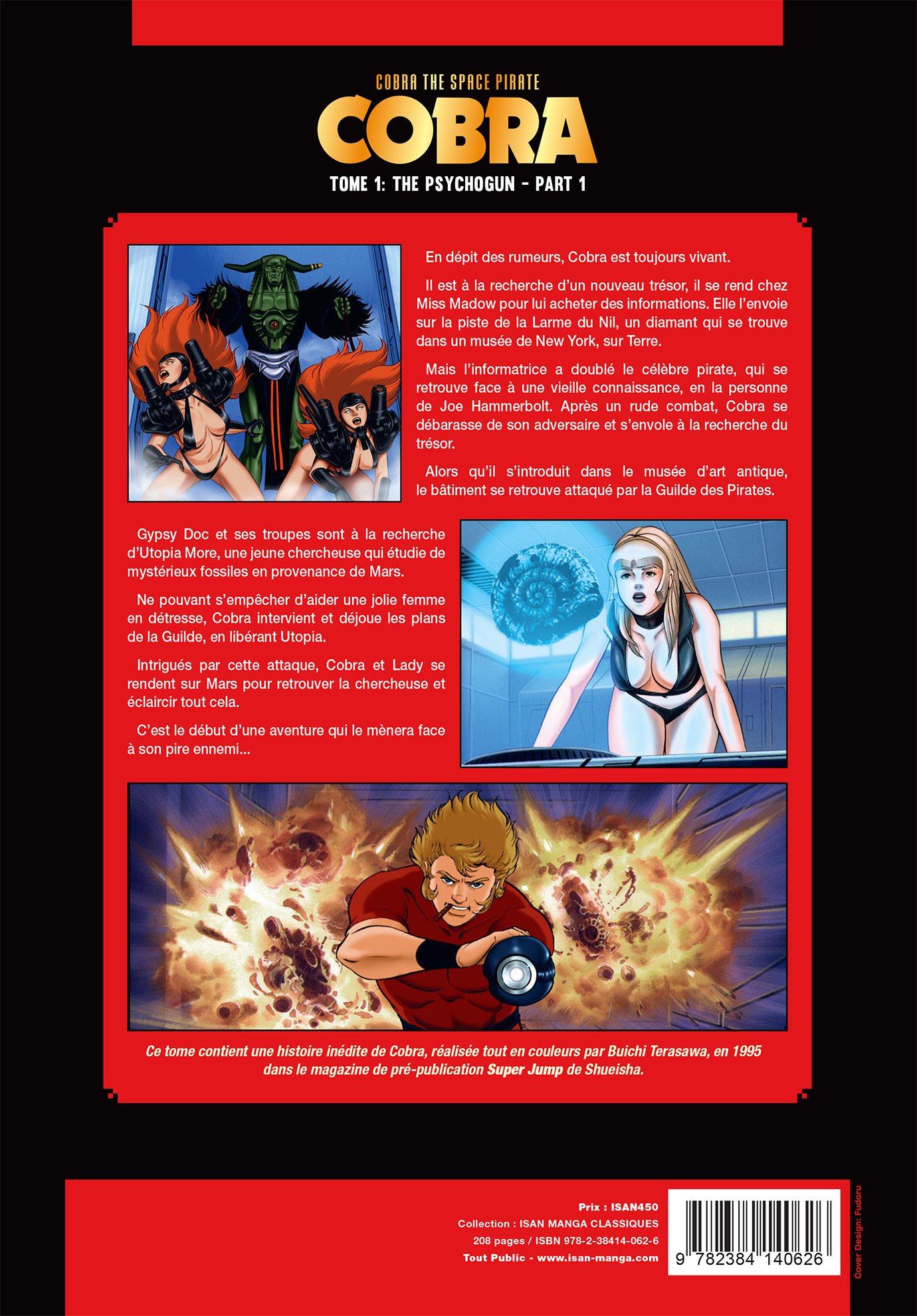 Cobra - the Psychogun T01 (NED 2025) - TERASAWA BUICHI - ISAN MANGA