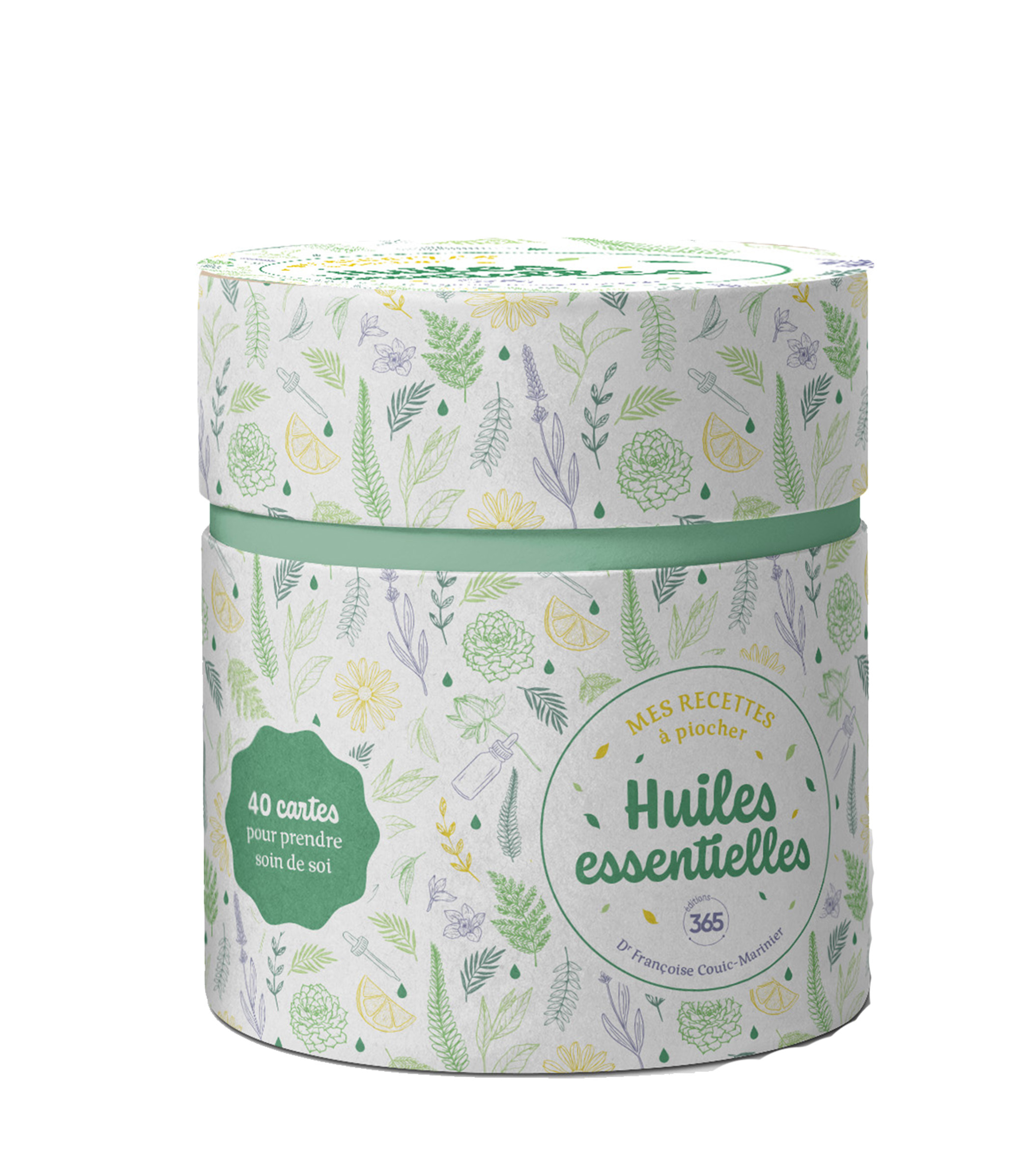 Mes recettes à piocher   Huiles essentielles - Françoise Couic-Marinier - 365 PARIS