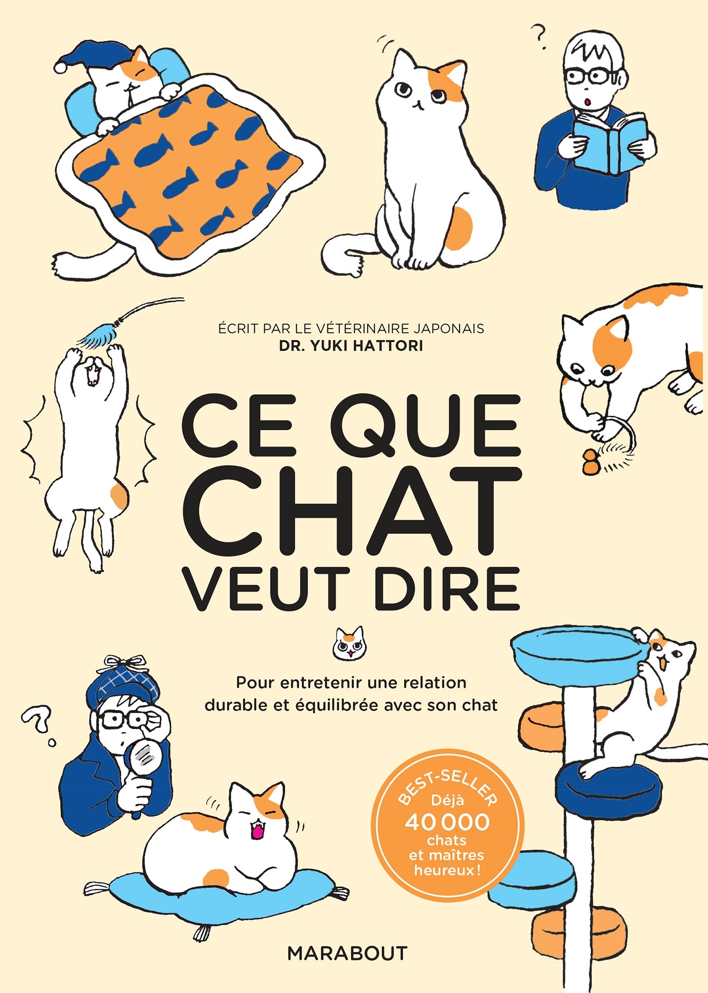 Ce que chat veut dire - Yuki Hattori - MARABOUT