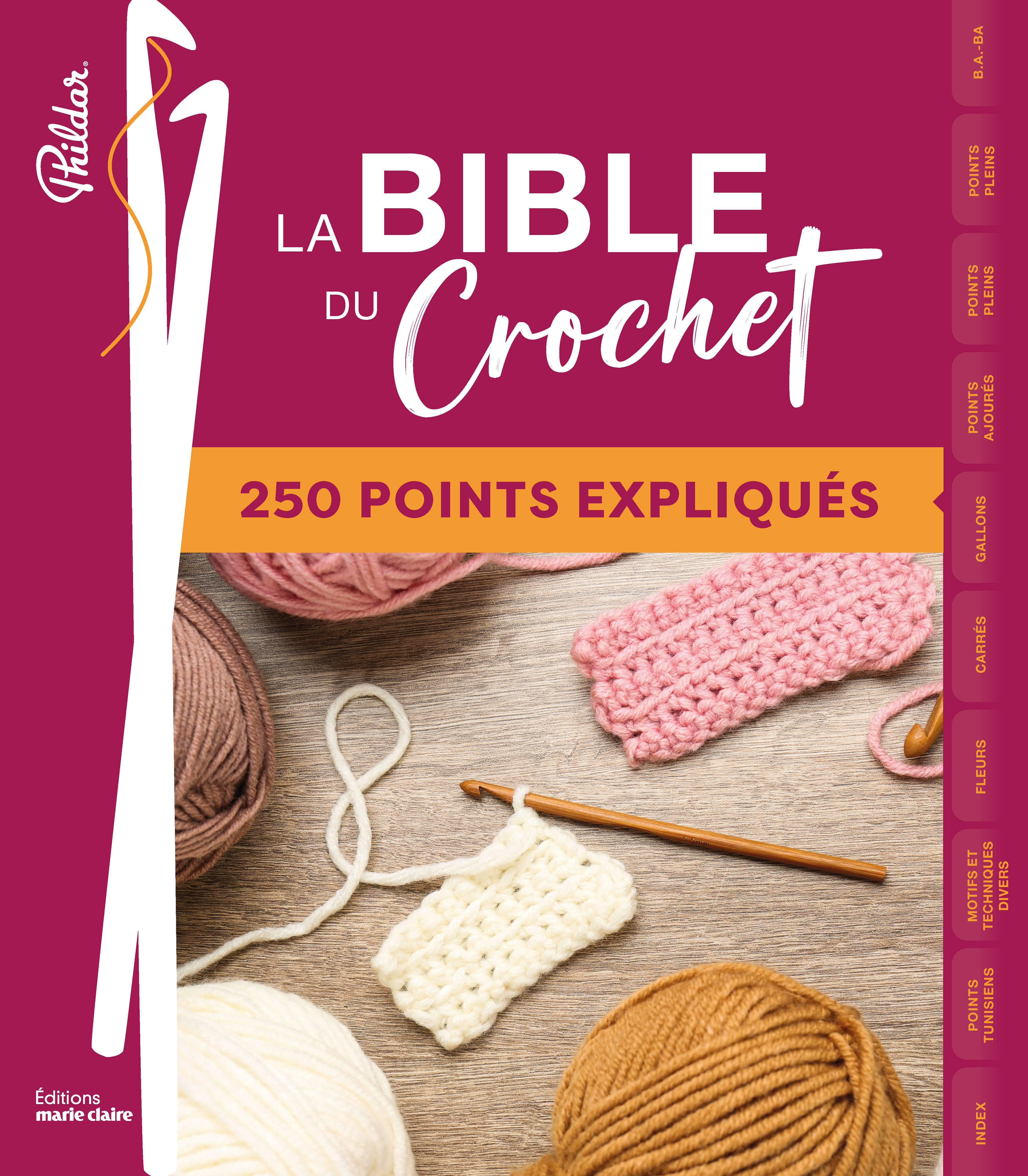 La bible du crochet  -  - MARIE-CLAIRE
