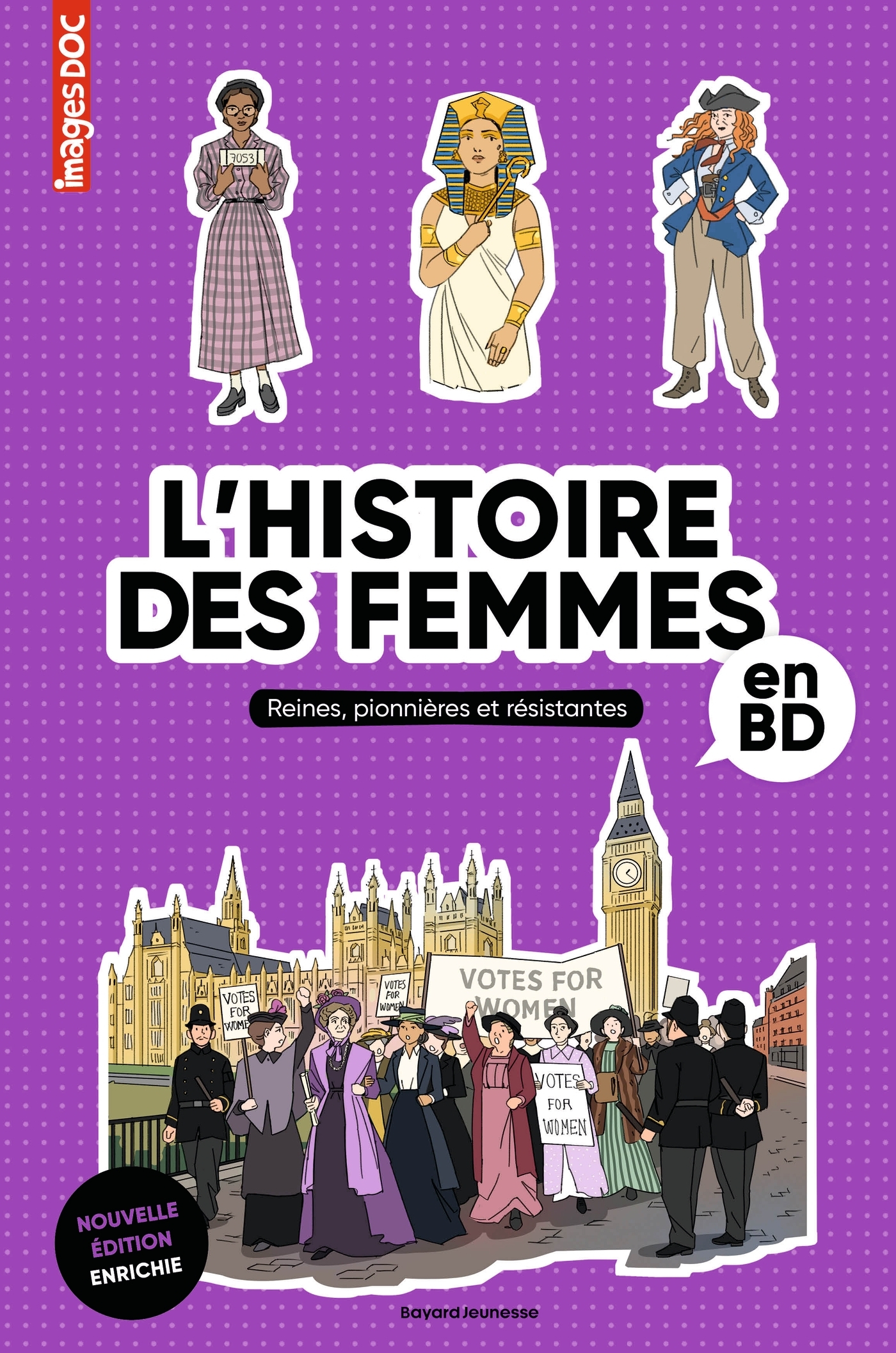 L'Histoire des femmes en BD - Pascale Bouchie - BAYARD JEUNESSE
