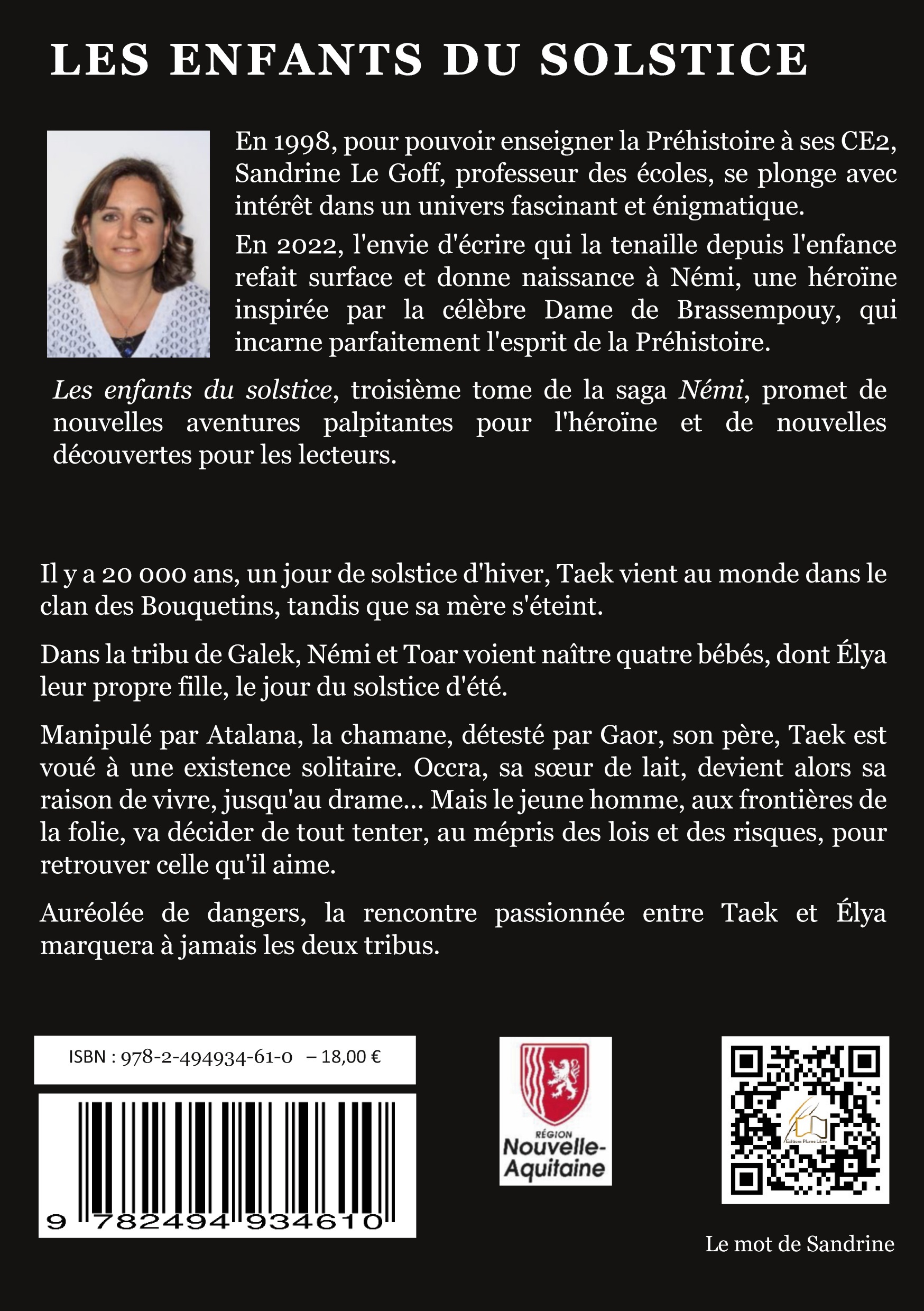 Les enfants du solstice -  LE GOFF SANDRINE, Sandrine Le Goff, Editions Plume Libre - PLUME LIBRE