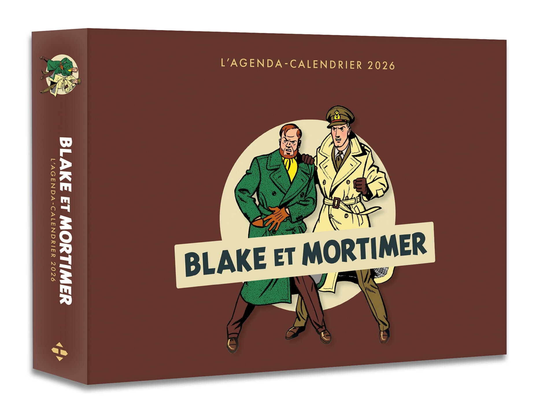 Agenda - Calendrier Blake et Mortimer 2026 - ERICK ALEXANDERSON ROSAS - HUGO IMAGE