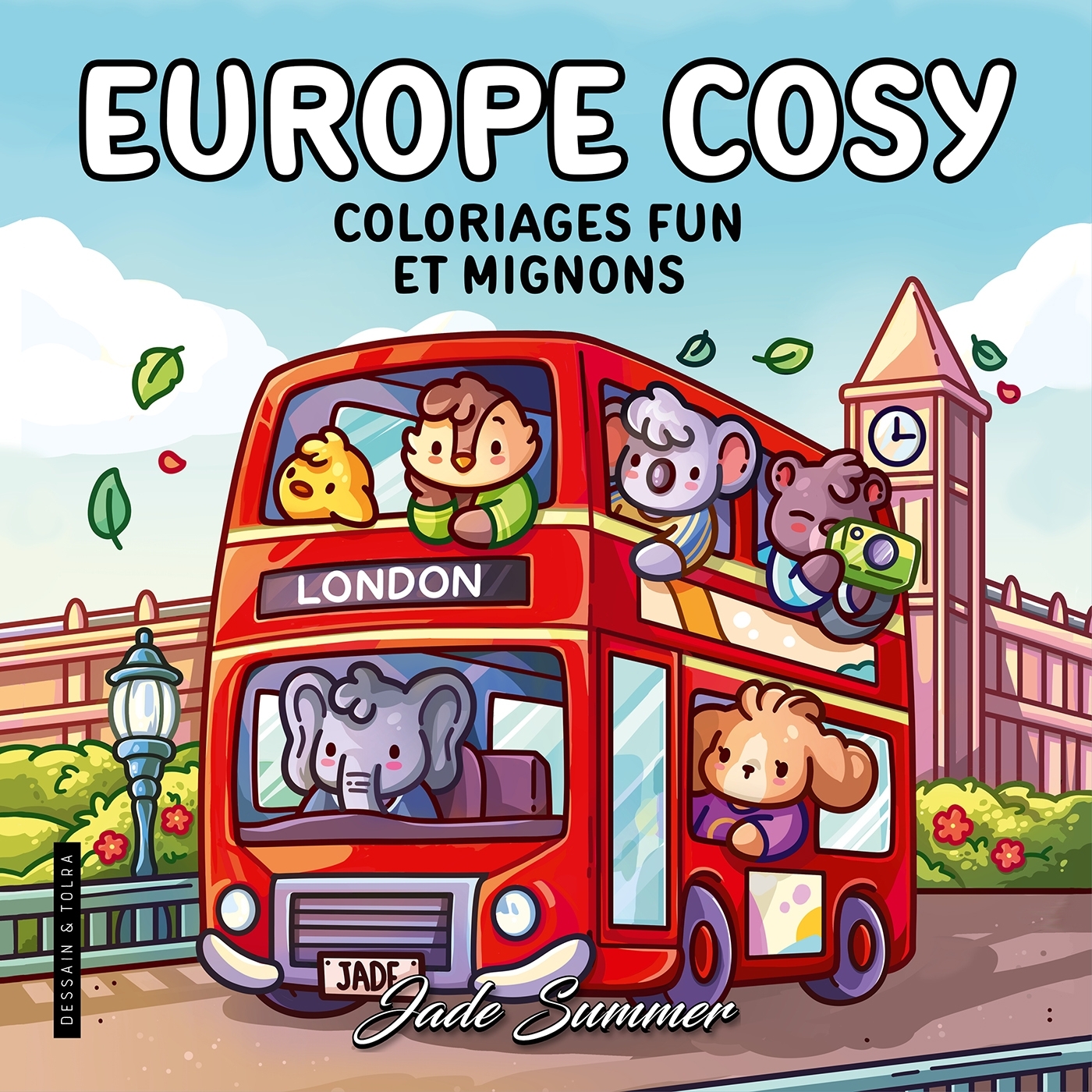 Europe Cosy - Jade Summer - Coloriages fun et mignons pour adultes pour se détendre - Cosy colo -  - DESSAIN TOLRA