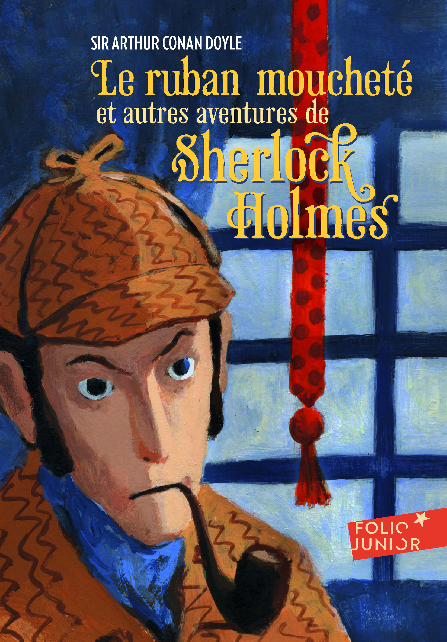 Le ruban moucheté et autres aventures de Sherlock Holmes - Arthur Conan Doyle - GALLIMARD JEUNE
