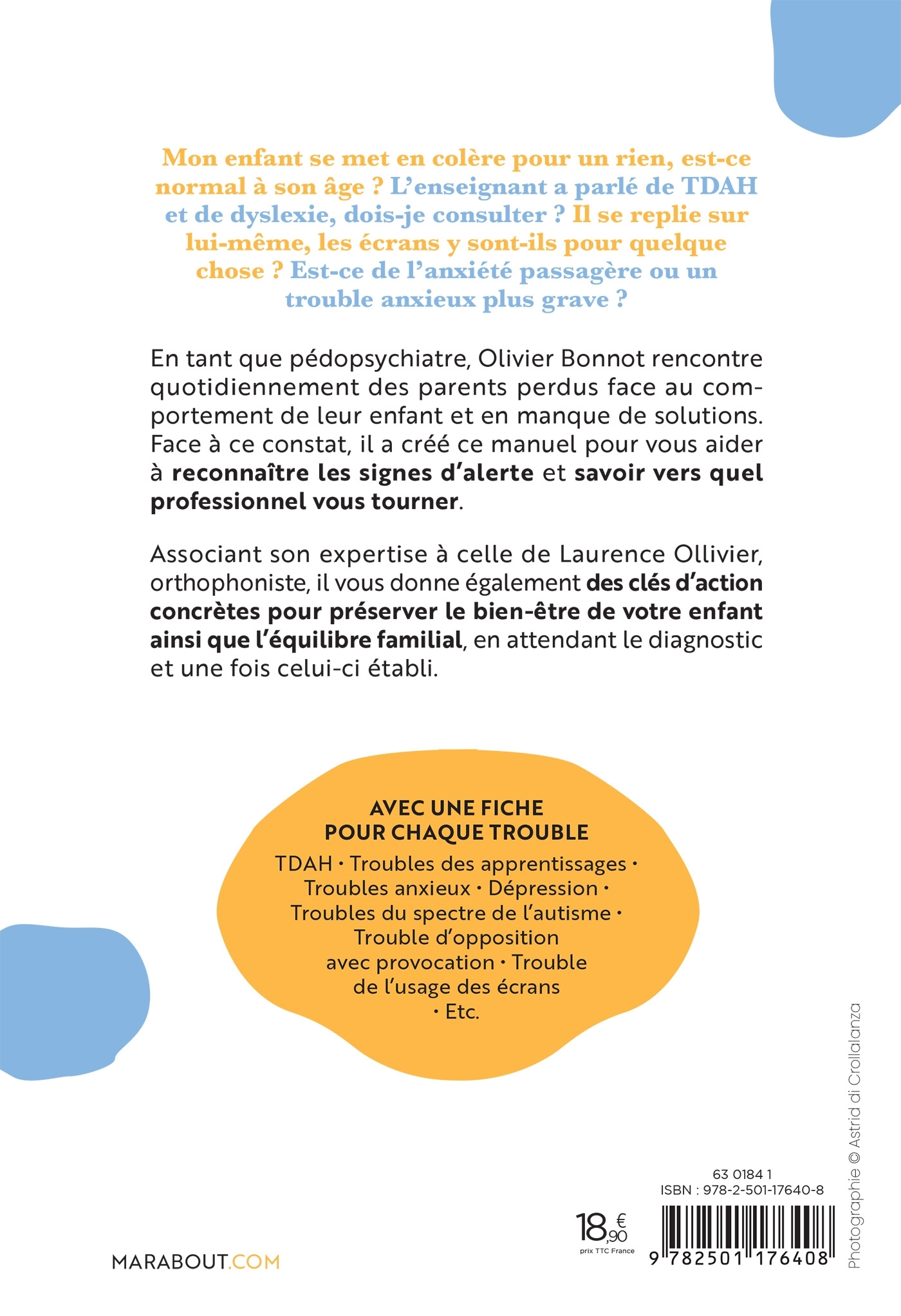 Le manuel du pédopsy à l'usage des parents désorientés - Laurence Ollivier, Olivier Bonnot - MARABOUT